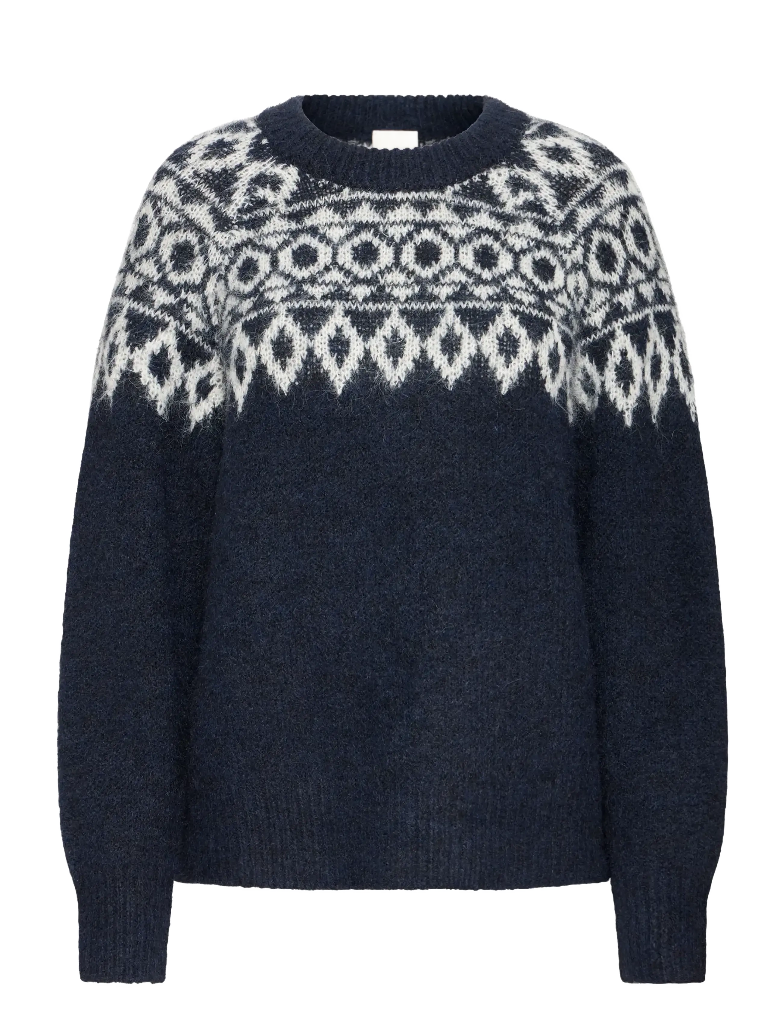 ICHI IHBAYANA LS2 - Strickmode - MARITIME BLUE / navy