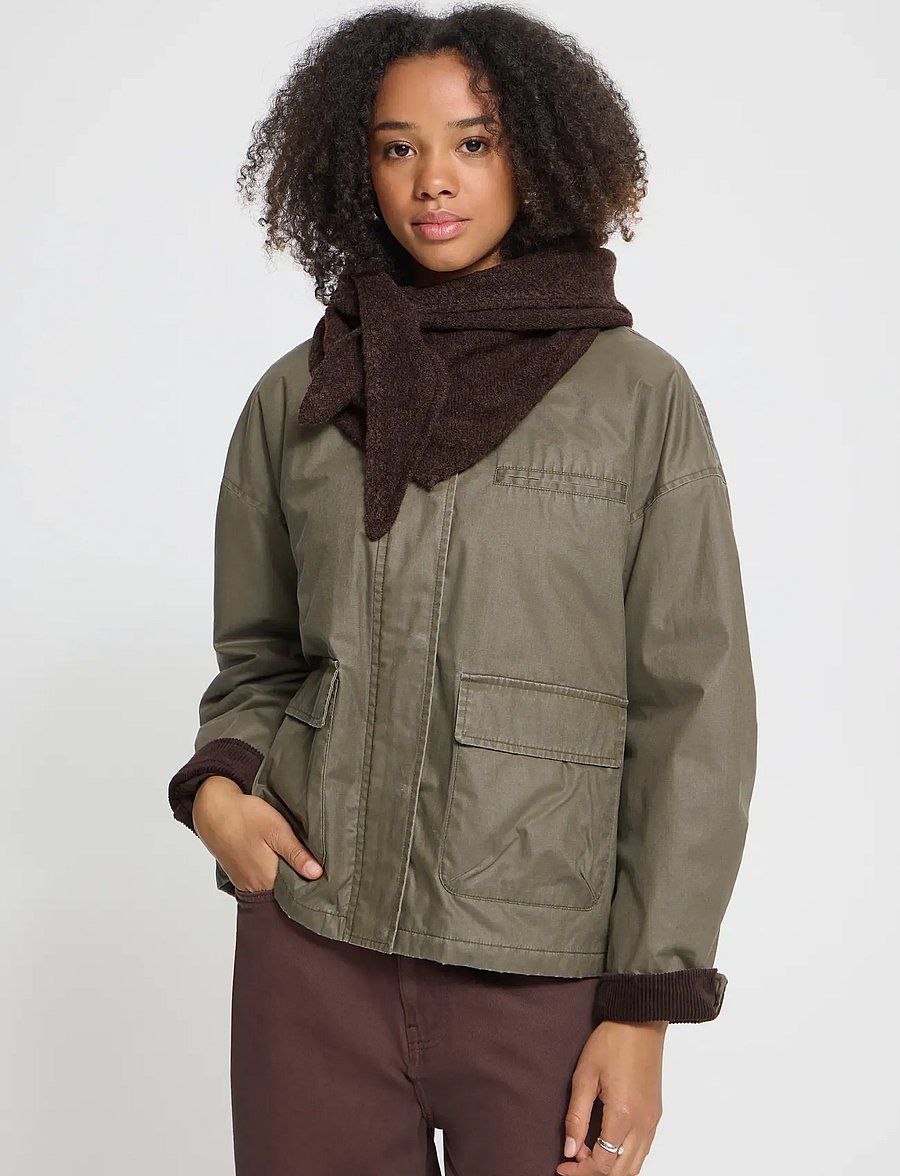 ICHI - IAGRY SC - winter scarves - chicory coffee - 0