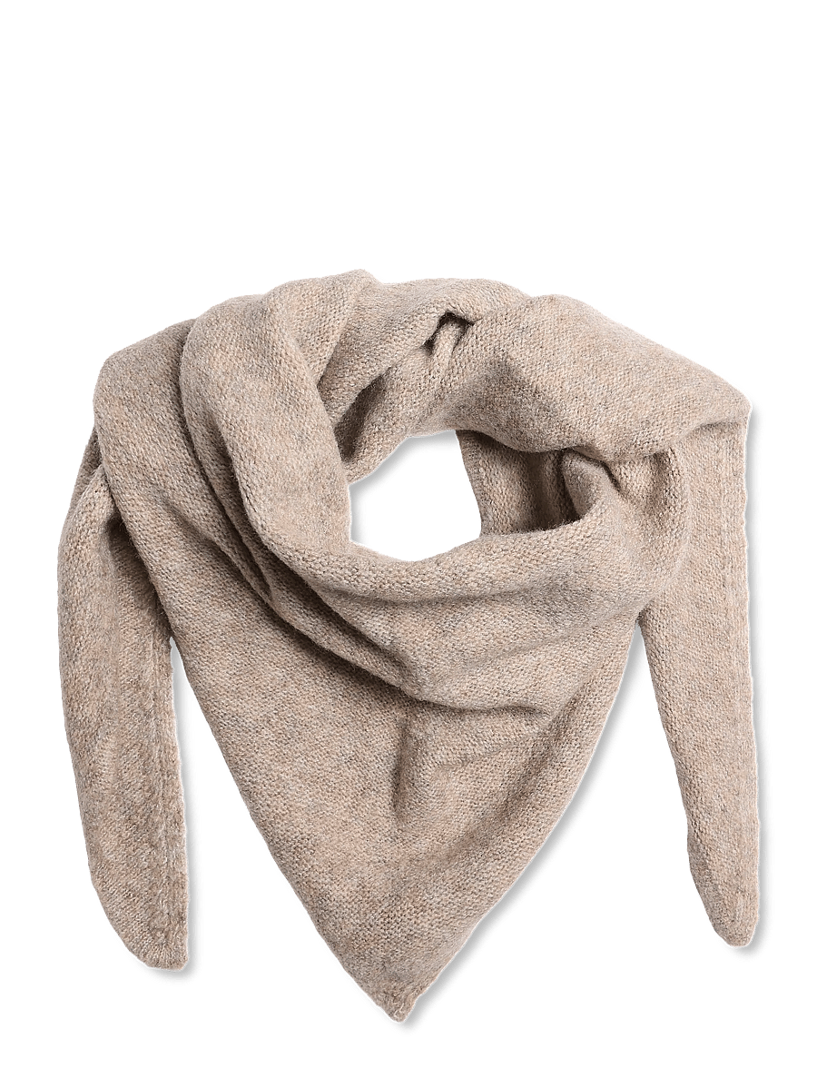 ICHI - IAGRY SC - winter scarves - oatmeal melange - 1