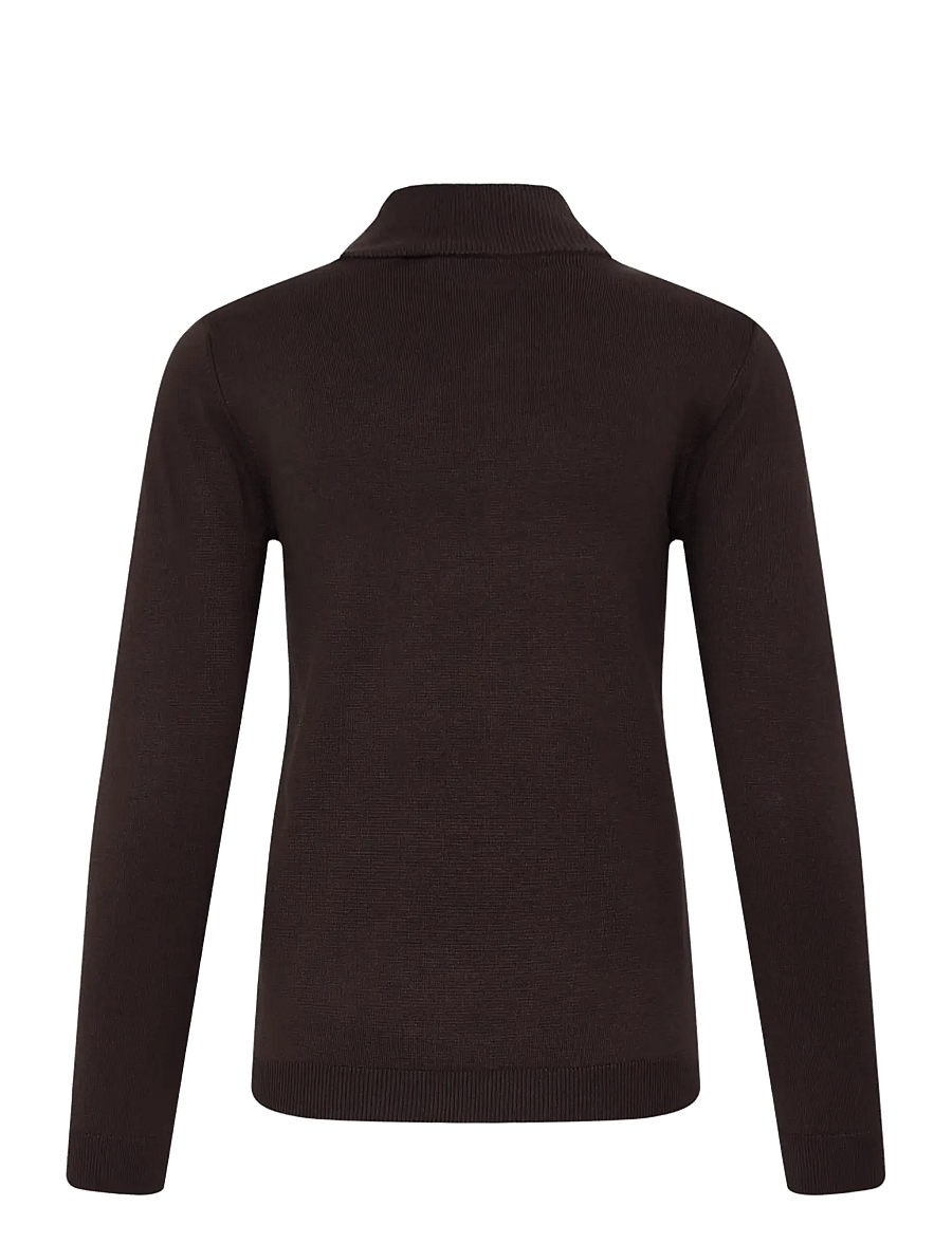 ICHI - IHLULS TURTLENECK LS - polotröjor - chocolate torte - 2