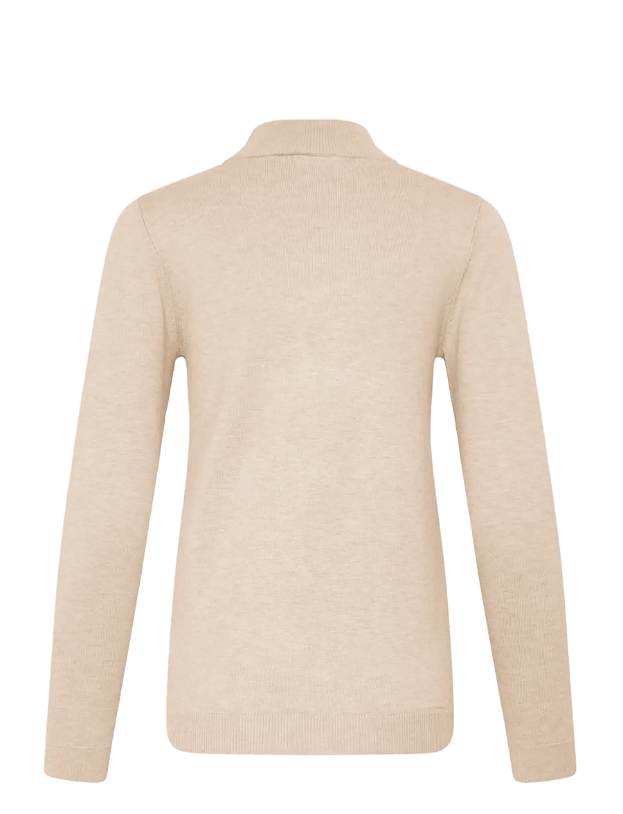 ICHI - IHLULS TURTLENECK LS - polotröjor - oatmeal melange - 2