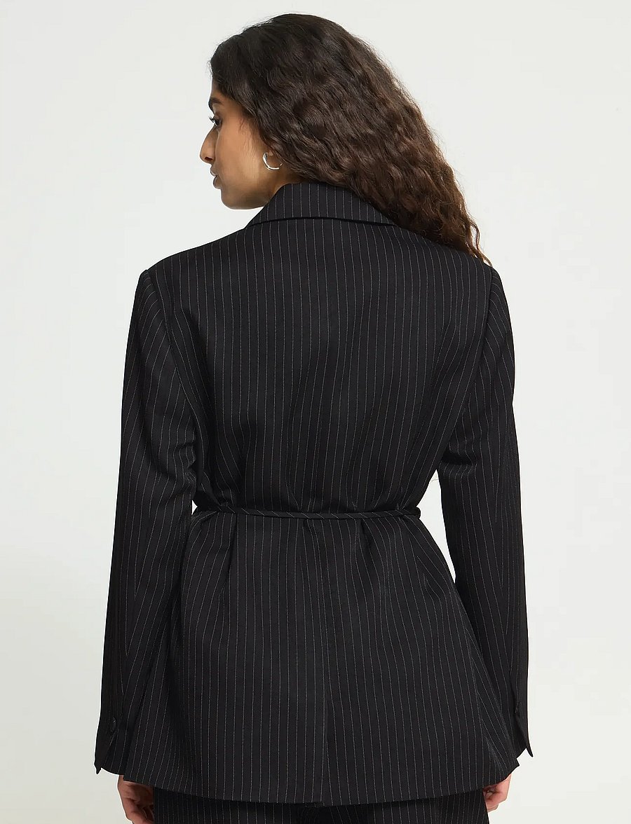 ICHI - IHILYANA BL - black / birch pinstripe - 3