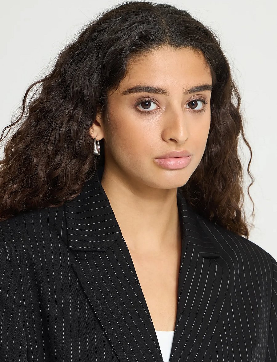 ICHI - IHILYANA BL - black / birch pinstripe - 4