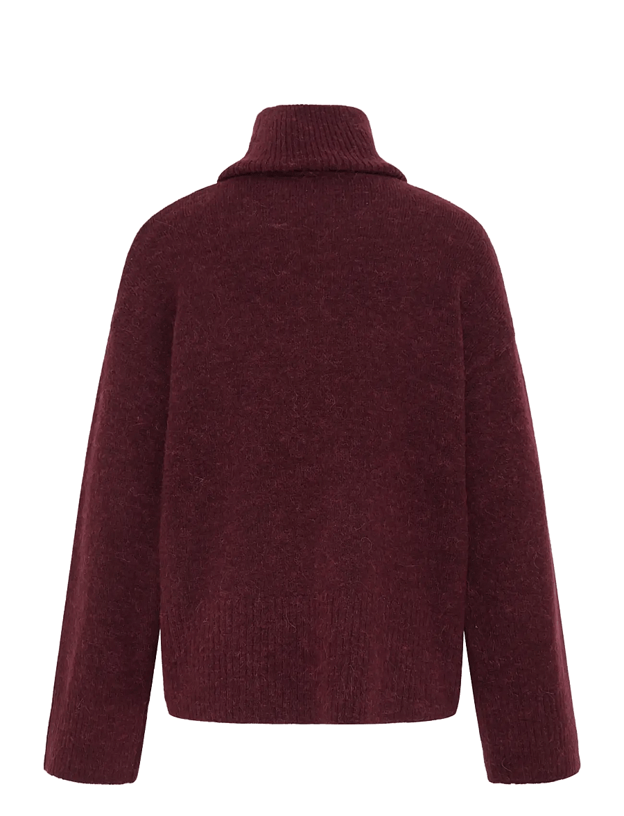 ICHI - IHKAMARA RN3 - stickade tröjor - zinfandel - 1