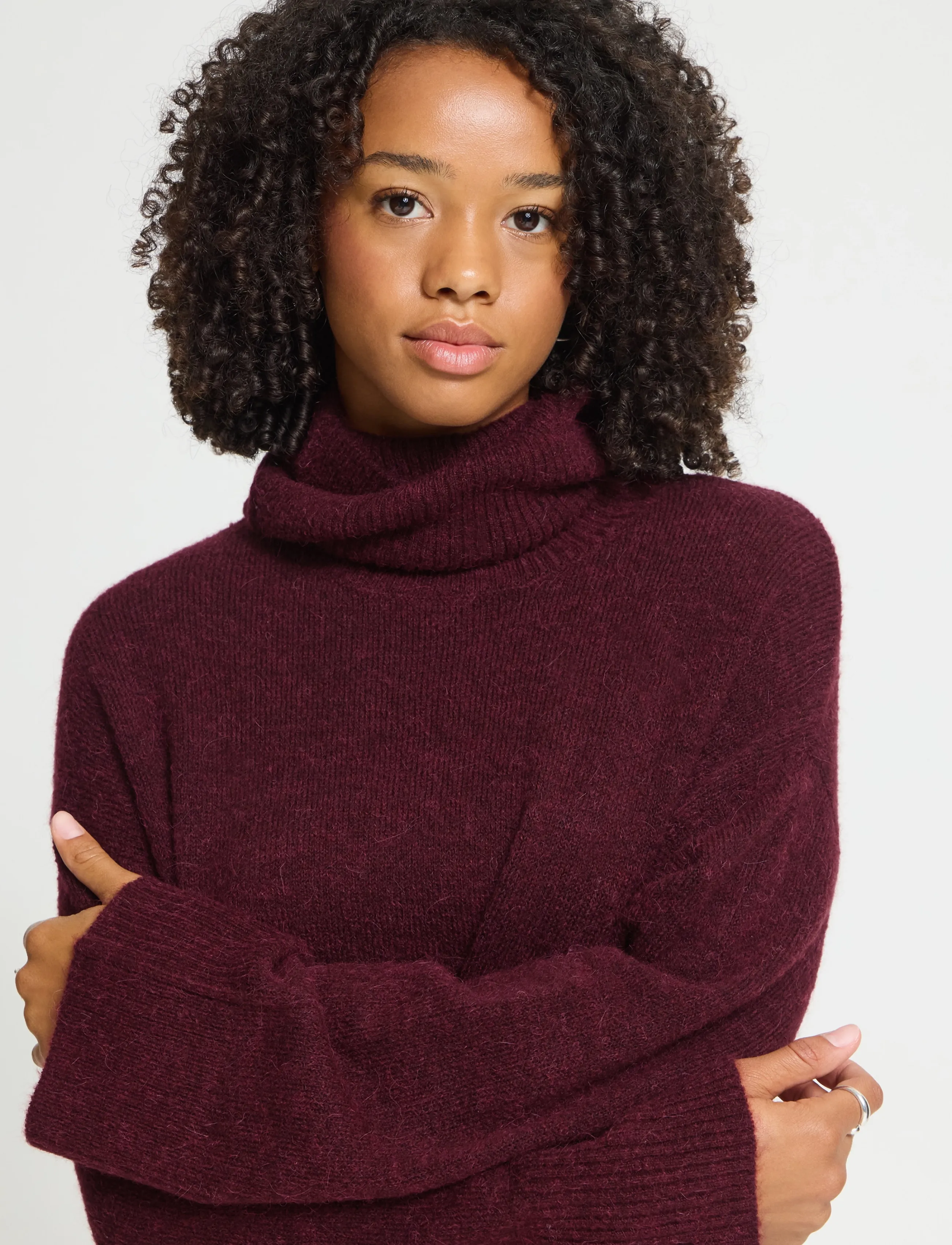 ICHI - IHKAMARA RN3 - pullover - zinfandel - 4