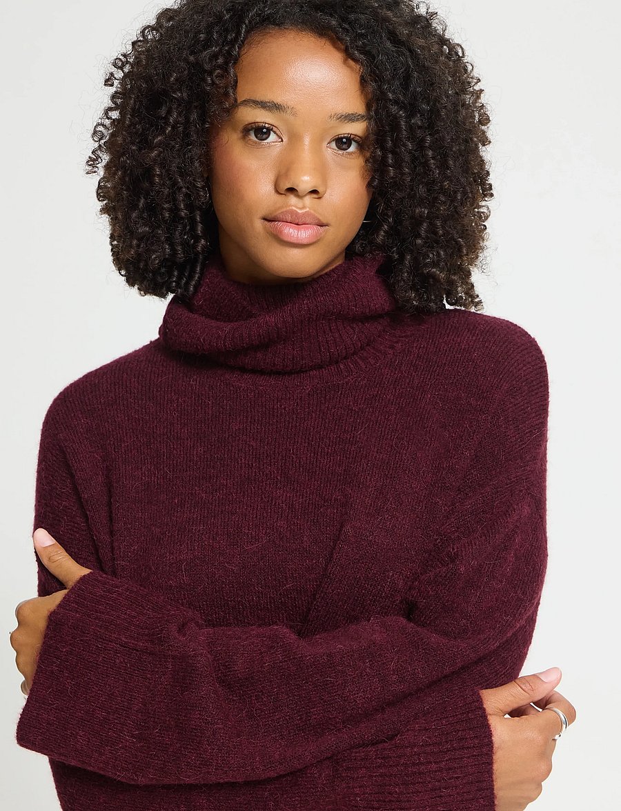 ICHI - IHKAMARA RN3 - pullover - zinfandel - 4