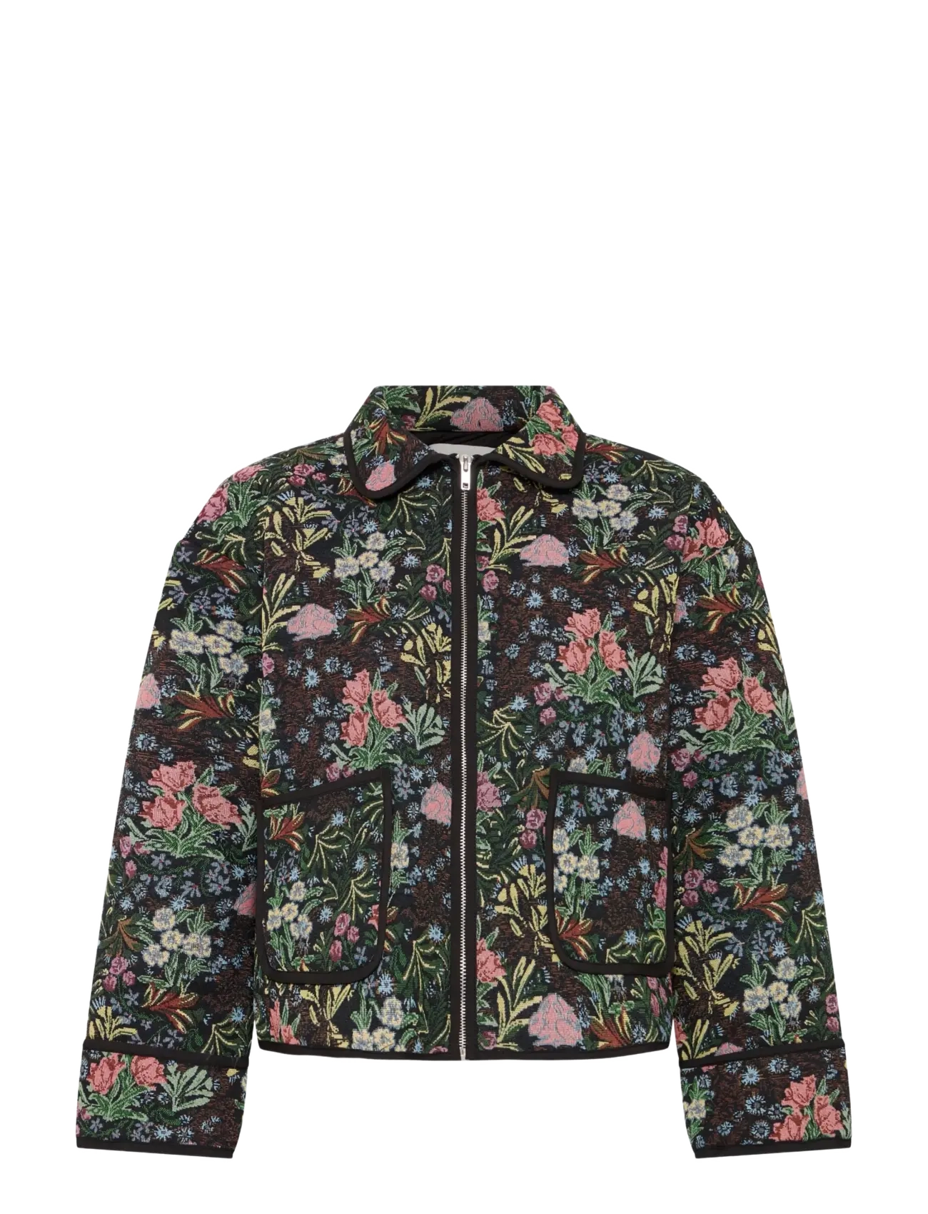 ICHI - IHHULINA JA - spring jackets - jaquard flower - 1