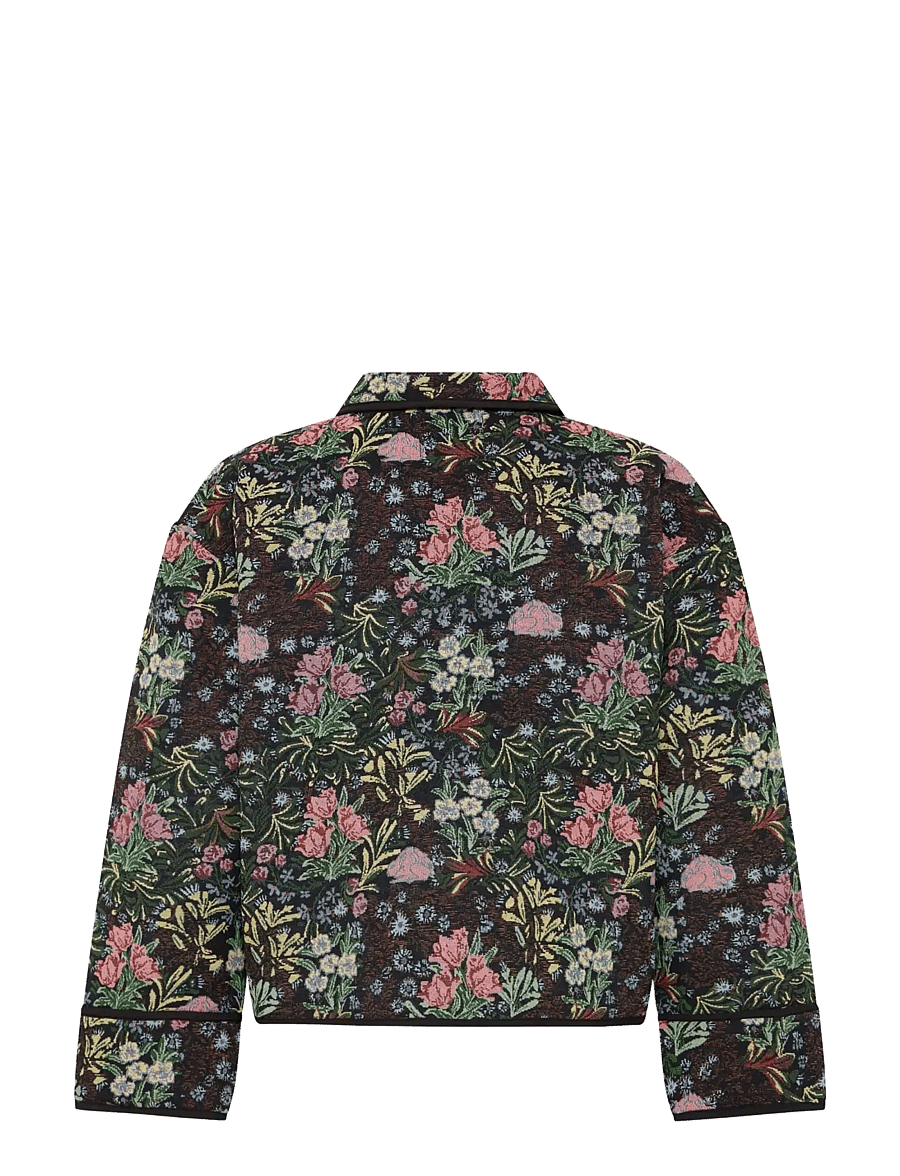 ICHI - IHHULINA JA - spring jackets - jaquard flower - 2