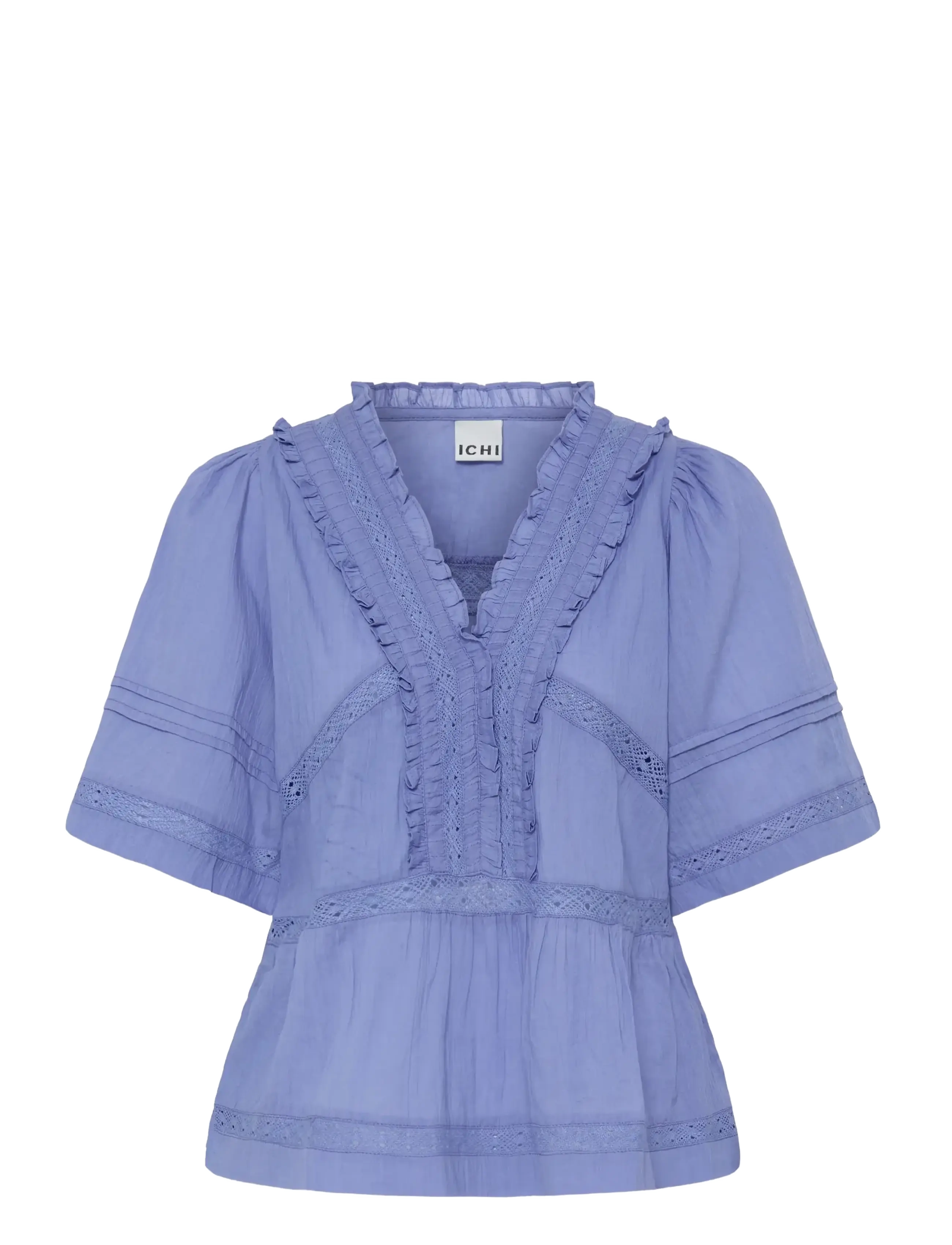 ICHI IHVOILANA SS - Bluser & Skjorter - WEDGEWOOD / blue