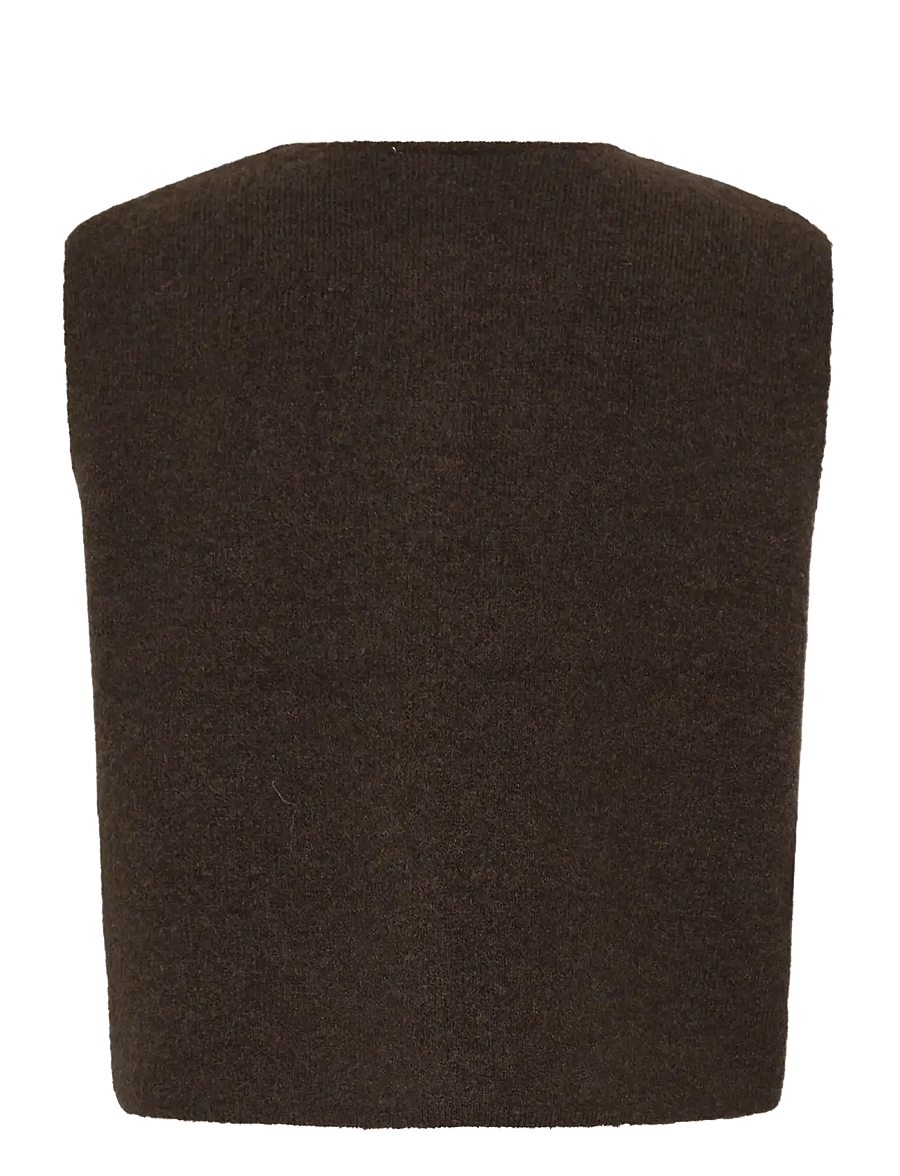 ICHI - IHPANORA WA - strickwesten - coffee bean melange - 2