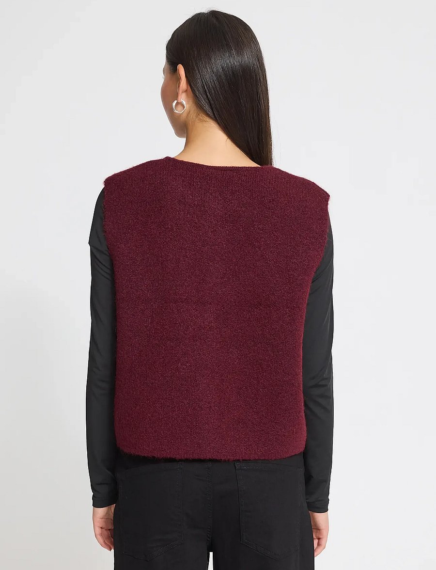 ICHI - IHPANORA WA - strikveste - zinfandel melange - 3