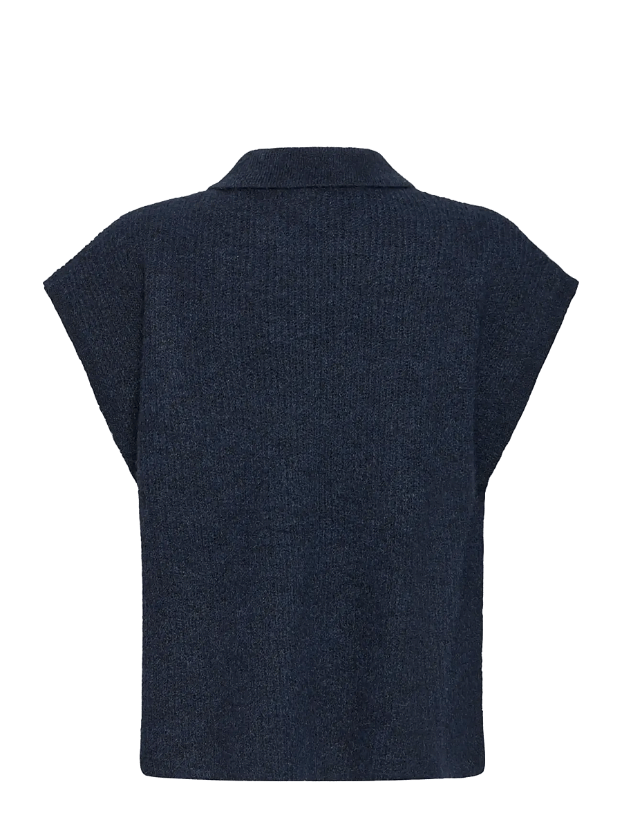 ICHI - IAYLVA PO - strickwesten - maritime blue - 2