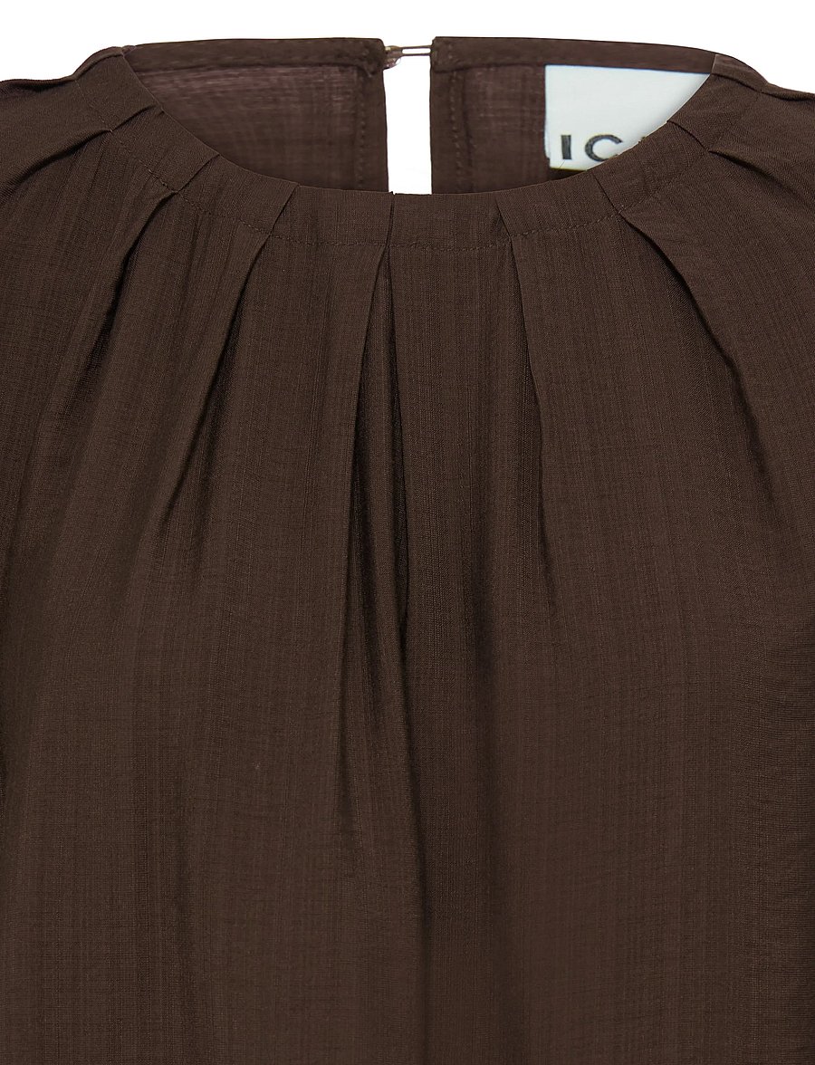 ICHI - IHIMELDA LS2 - long sleeved blouses - coffee bean - 2
