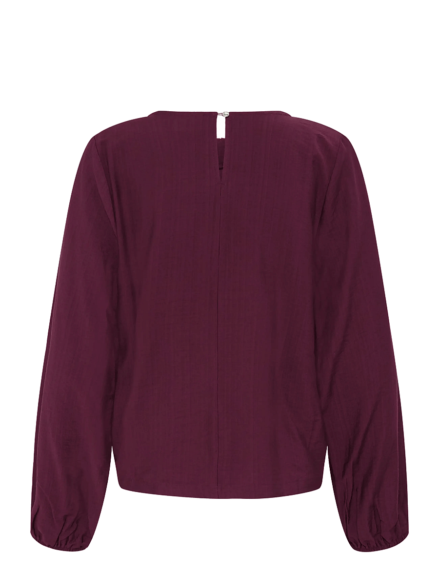 ICHI - IHIMELDA LS2 - långärmade blusar - zinfandel - 1