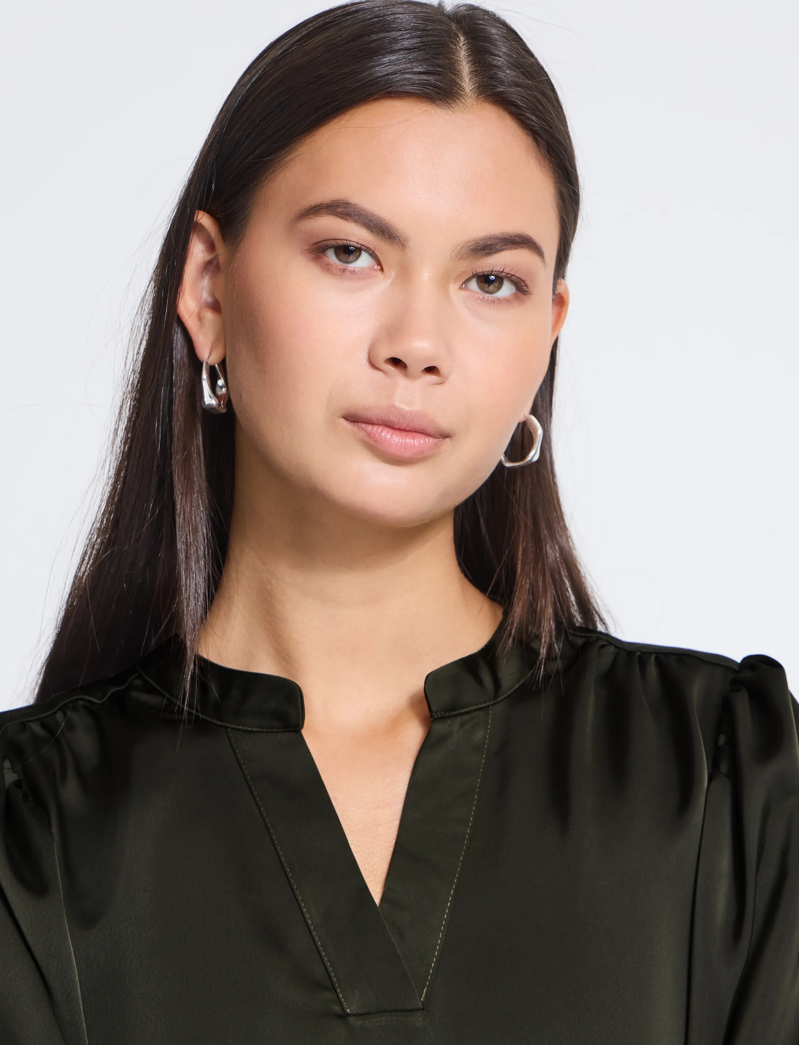ICHI - IHLETTA THIN LS - langärmelige blusen - rosin - 4