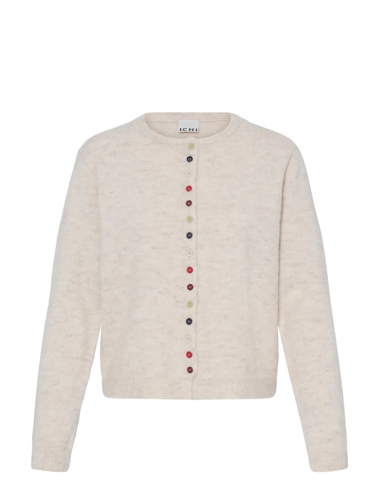 ICHI IHFANTIA CA - Kleidung - BIRCH MELANGE / cream