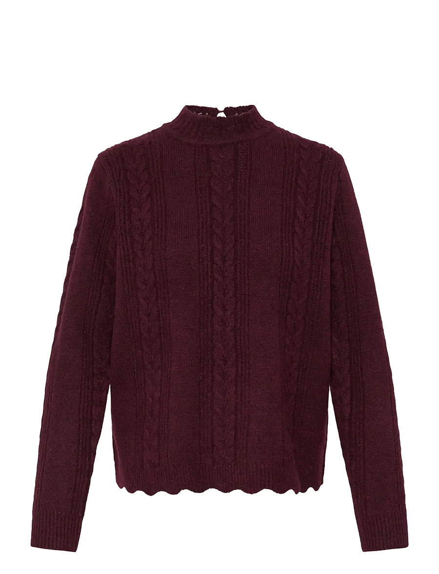 ICHI - IHPOVOKE LS5 - jumpers - zinfandel - 1