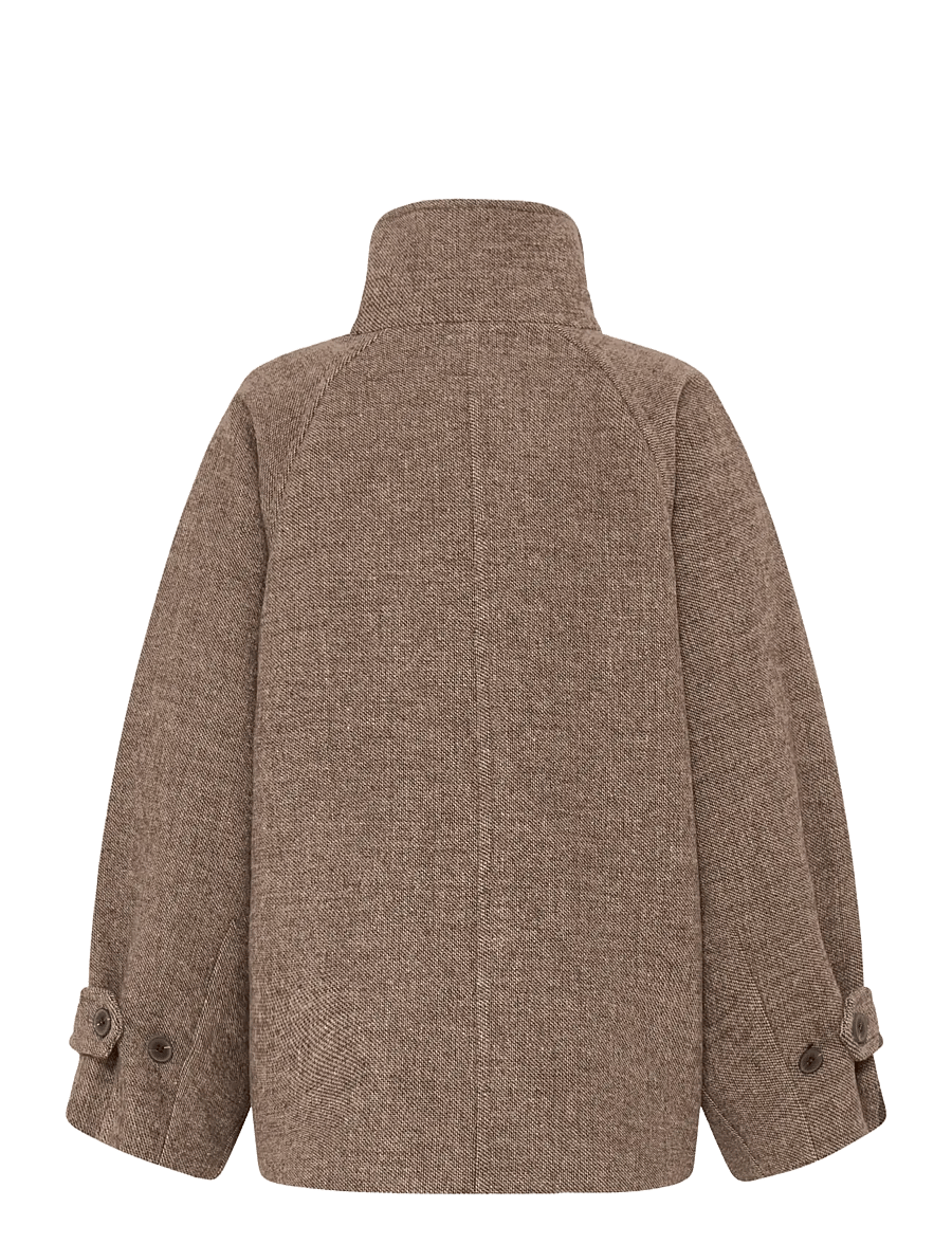 ICHI - IHGAZIVA JA3 - mäntel - chocolate brown melange - 2