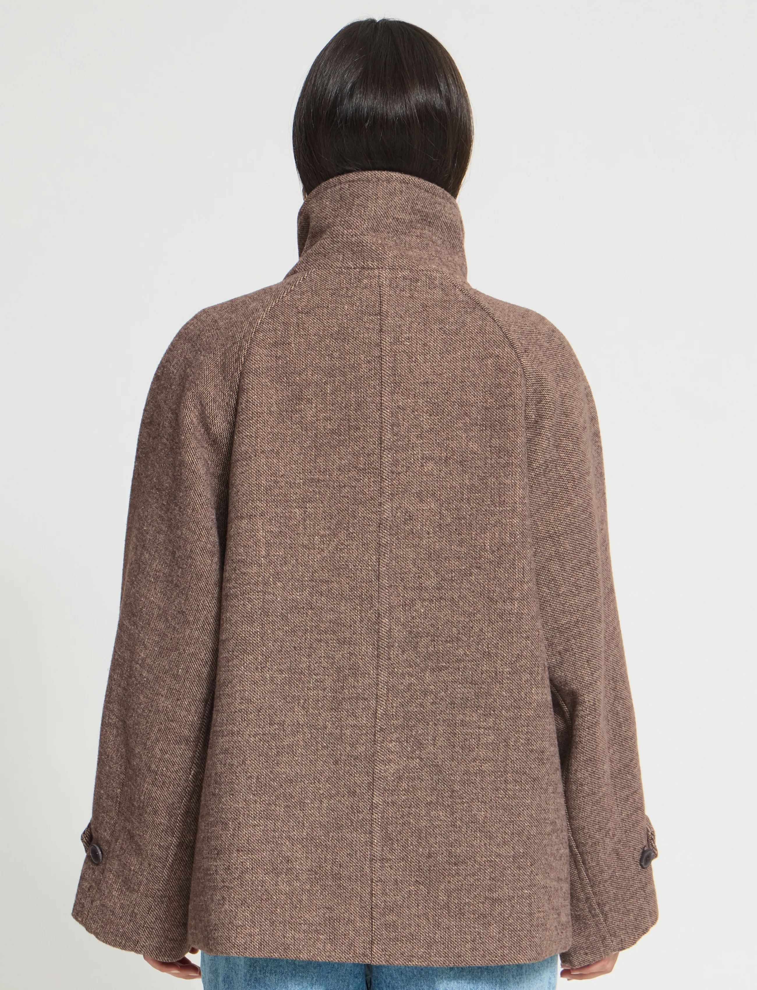ICHI - IHGAZIVA JA3 - mäntel - chocolate brown melange - 3