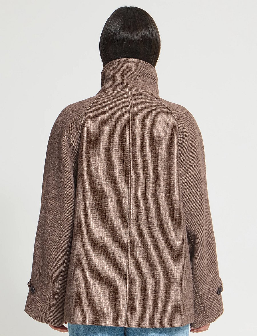 ICHI - IHGAZIVA JA3 - mäntel - chocolate brown melange - 3