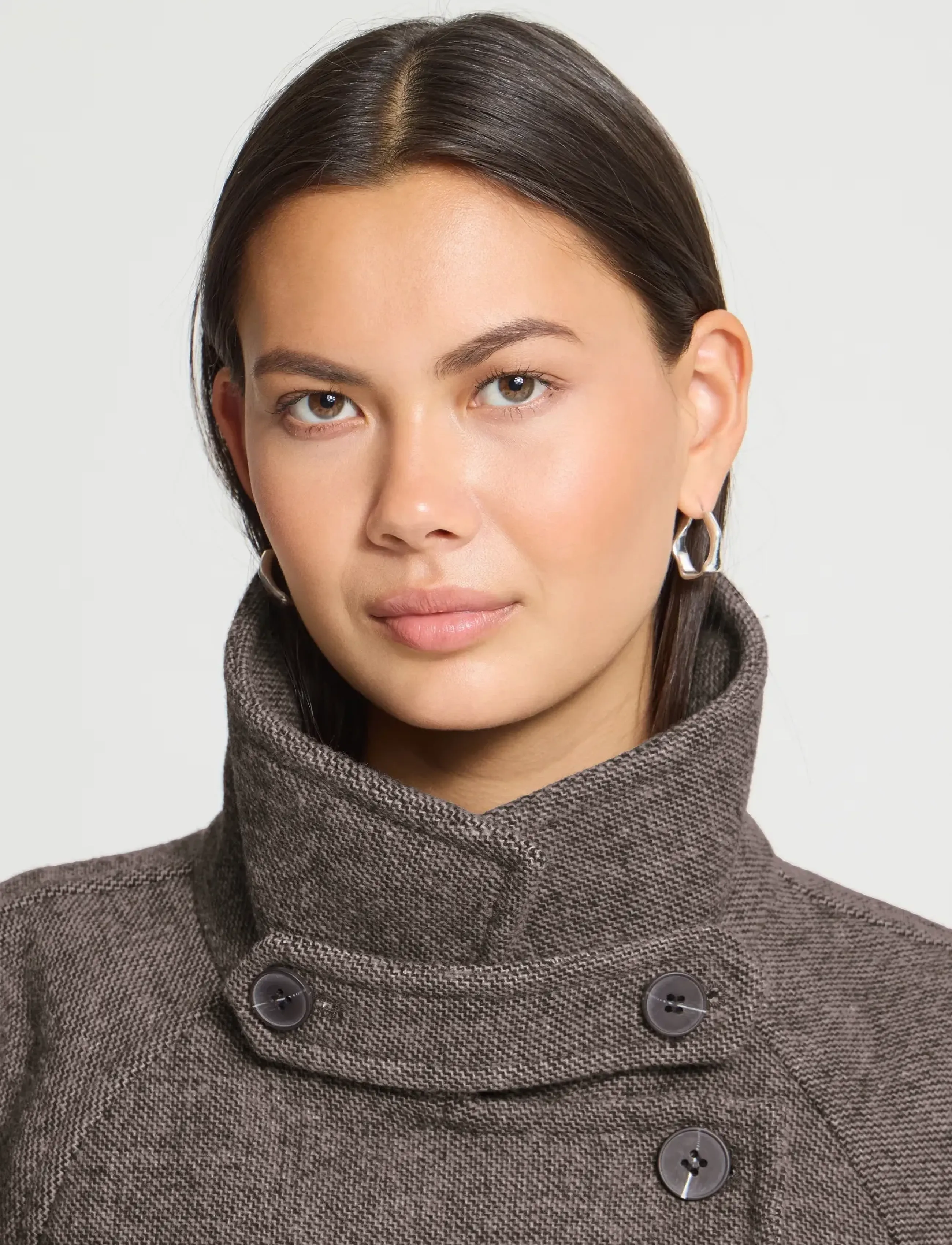 ICHI - IHGAZIVA JA3 - sügisjakid - chocolate brown melange - 4