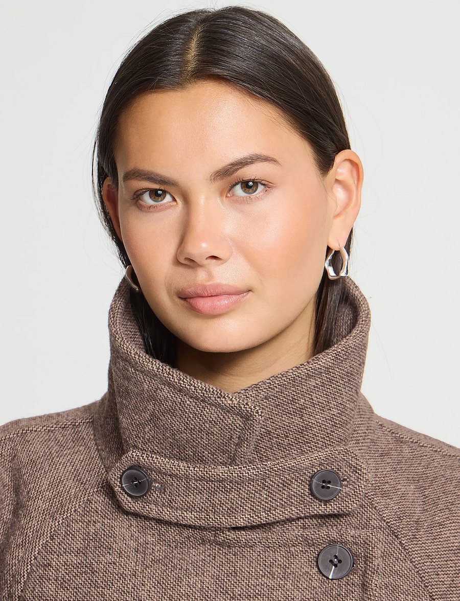 ICHI - IHGAZIVA JA3 - mäntel - chocolate brown melange - 4