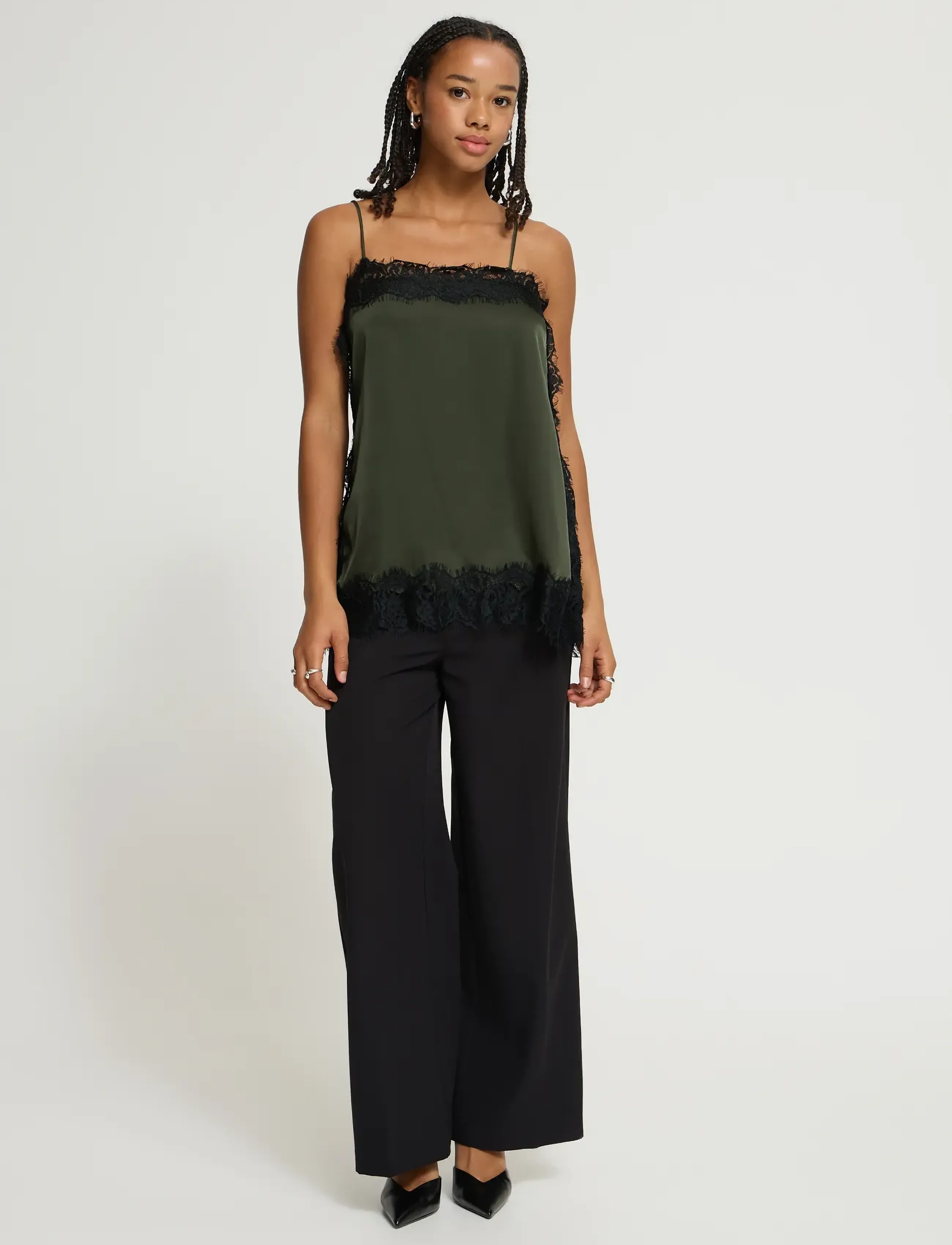 ICHI - IHLACCIE TO - sleeveless tops - forest night - 4