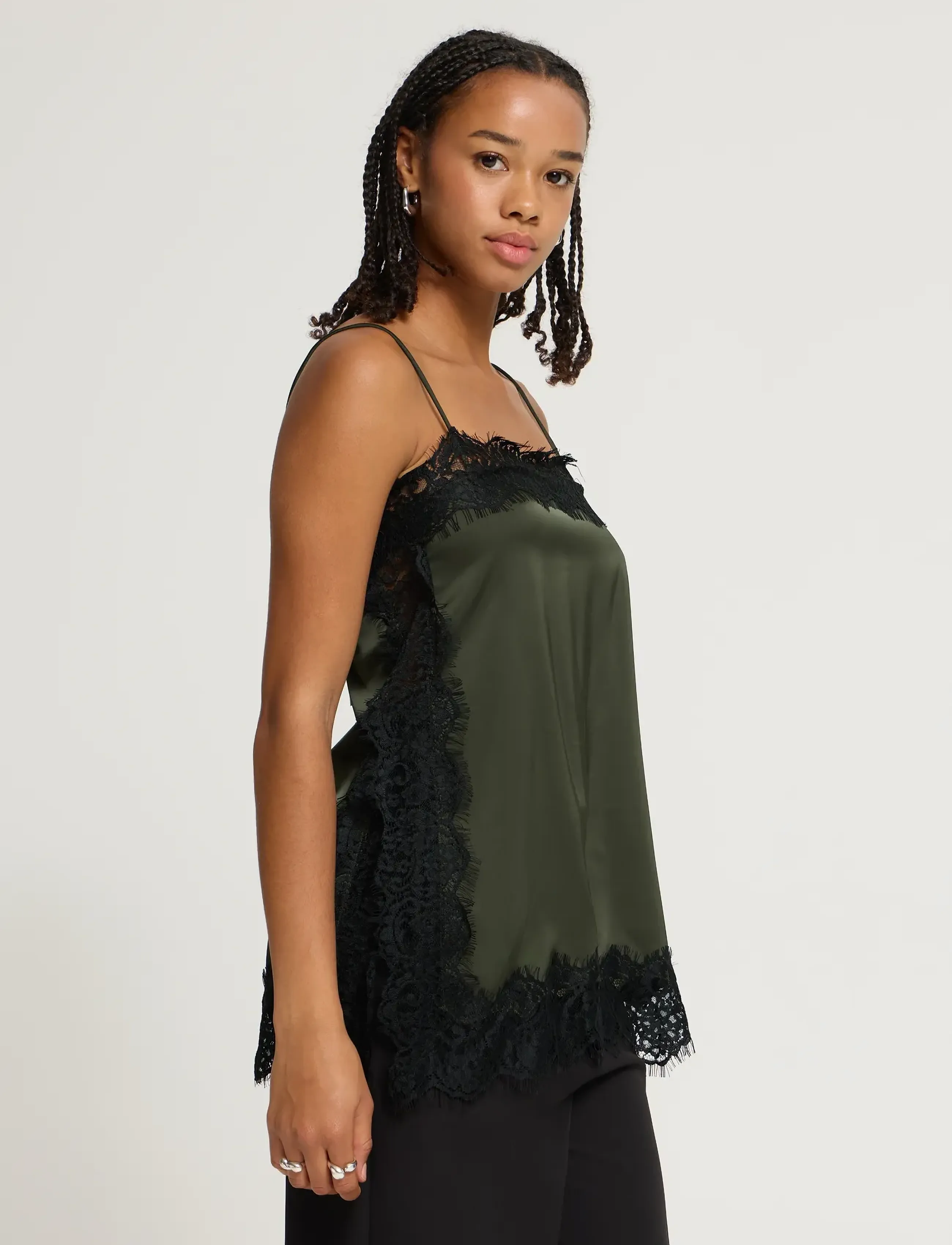 ICHI - IHLACCIE TO - sleeveless tops - forest night - 5