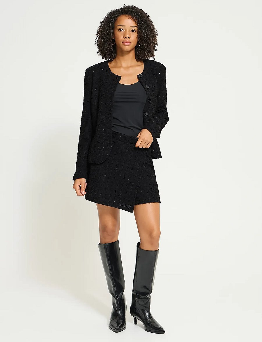 ICHI - IHNINKY SHO2 - short skirts - black - 0