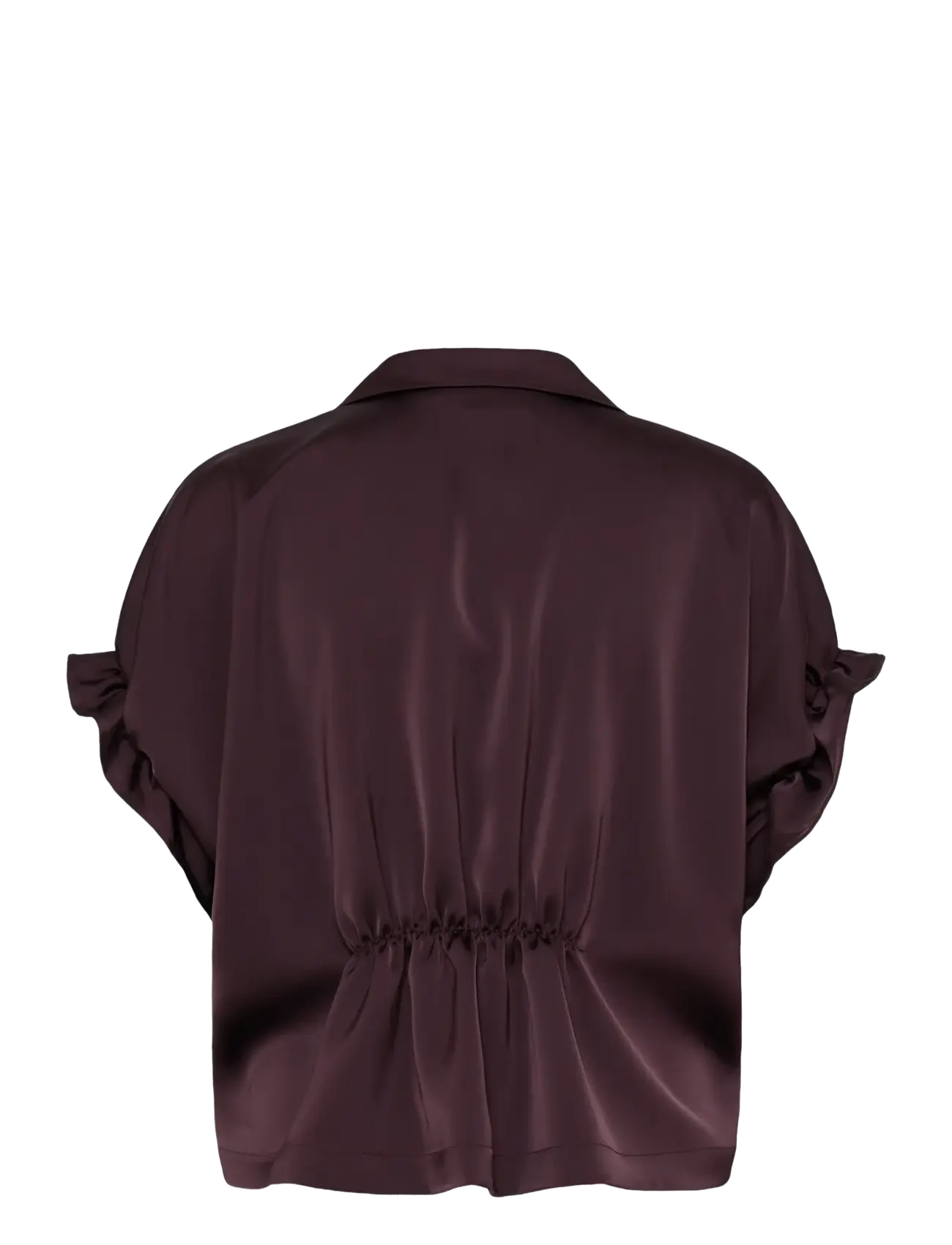ICHI - IHLETTA THIN SH2 - short-sleeved shirts - fudge - 1