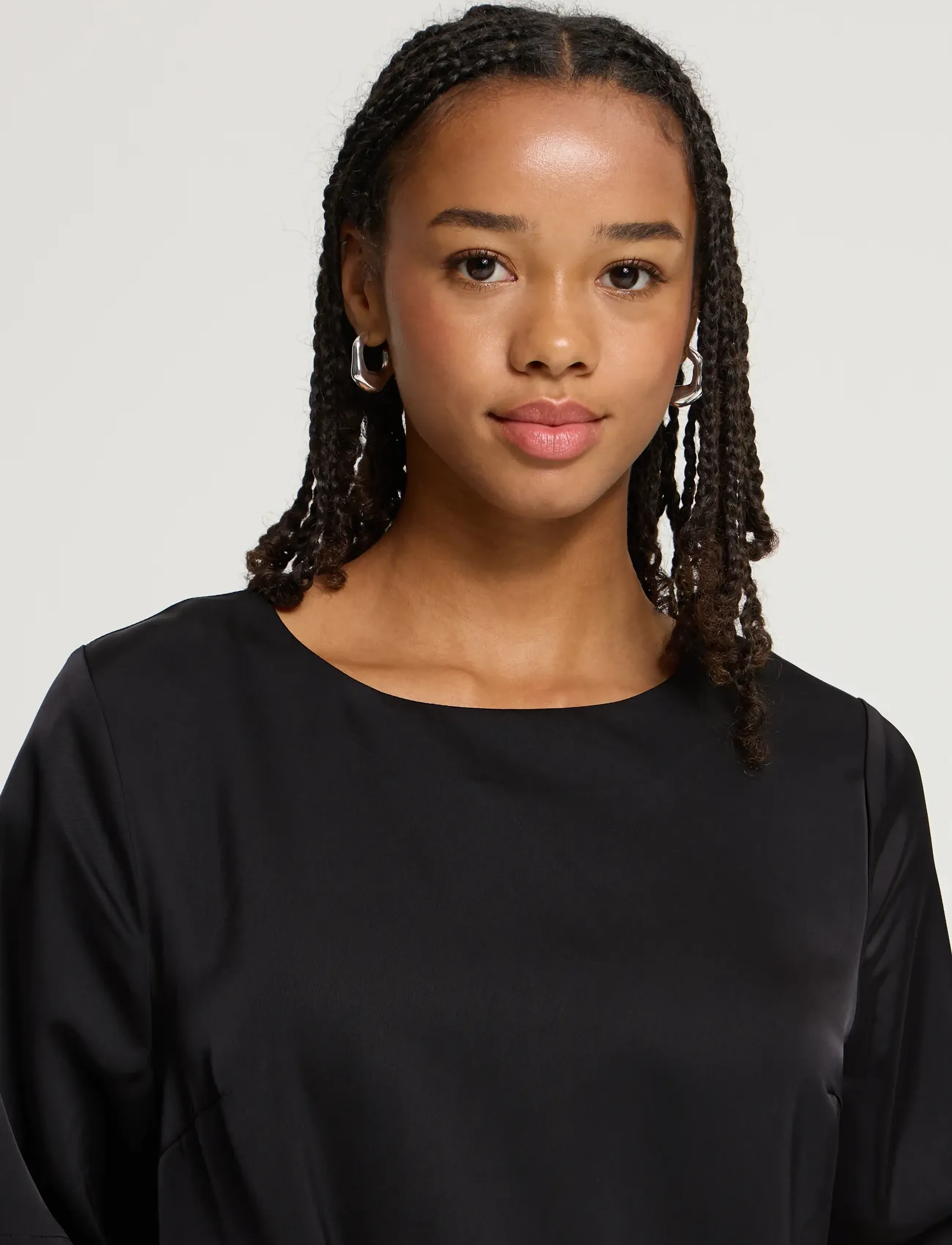 ICHI IHHARTLEY DR - Kleider - BLACK / black