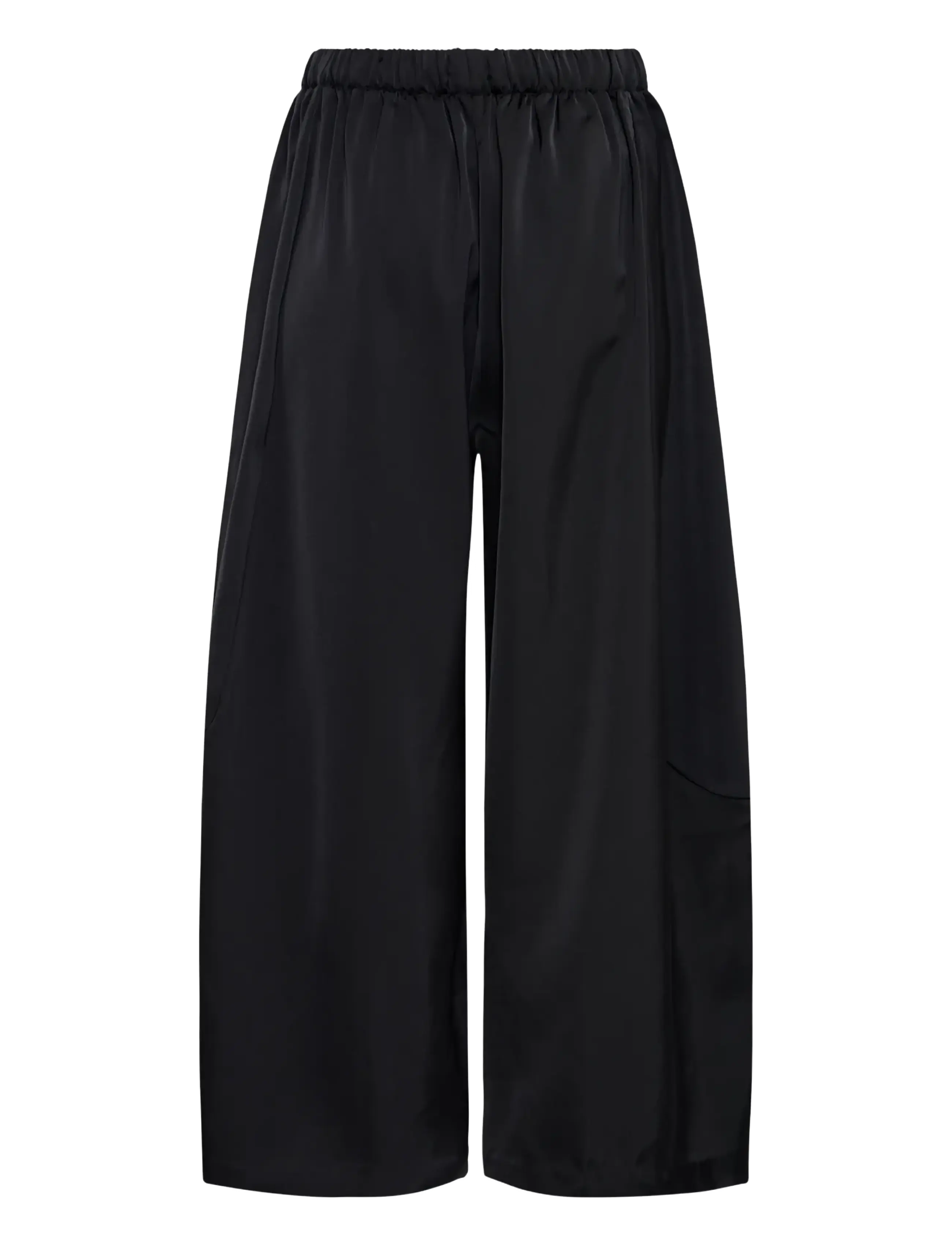 ICHI - IHHARTLEY PA - wide leg trousers - black - 2