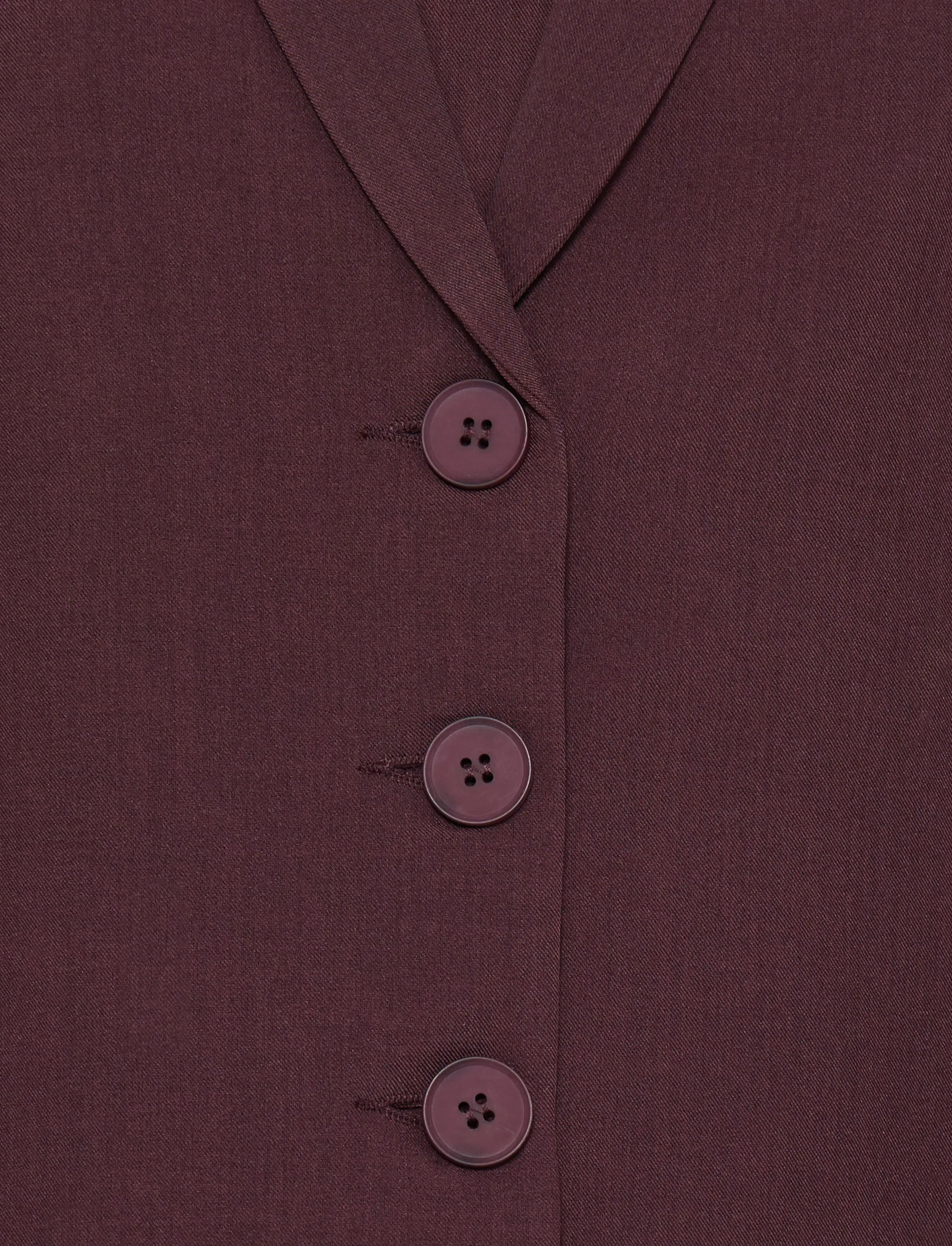 ICHI - IHFAVA SHORT BL - cropped blazers - fudge melange - 2
