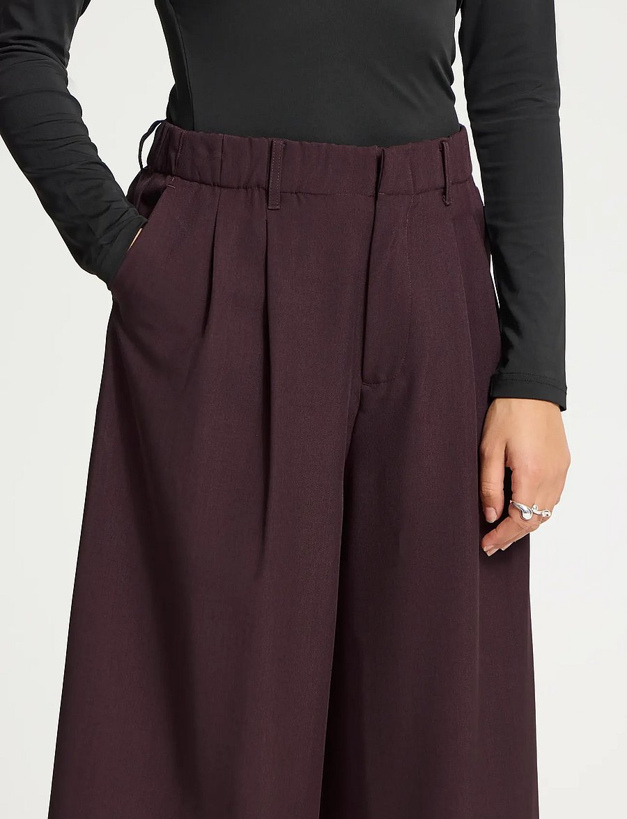 ICHI - IHFAVA CULOTTE PA - culottes - fudge melange - 4