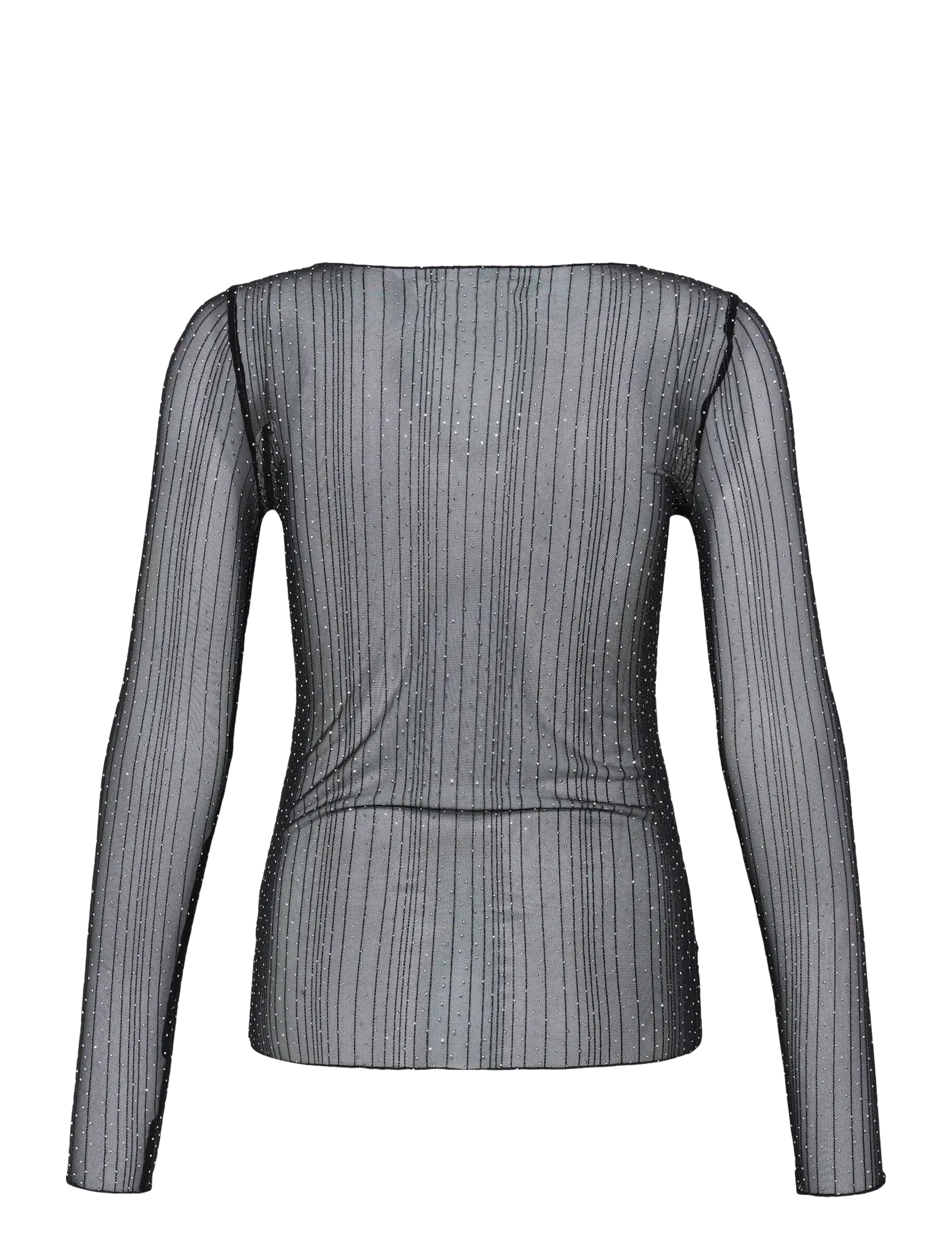 ICHI - IHNOVIOLA LS2 - long-sleeved tops - black - 1