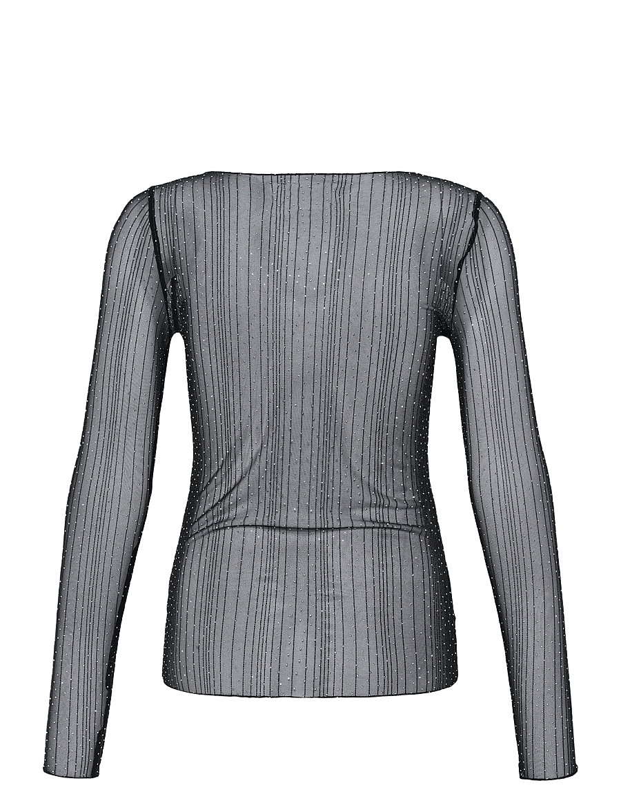 ICHI - IHNOVIOLA LS2 - long-sleeved tops - black - 1