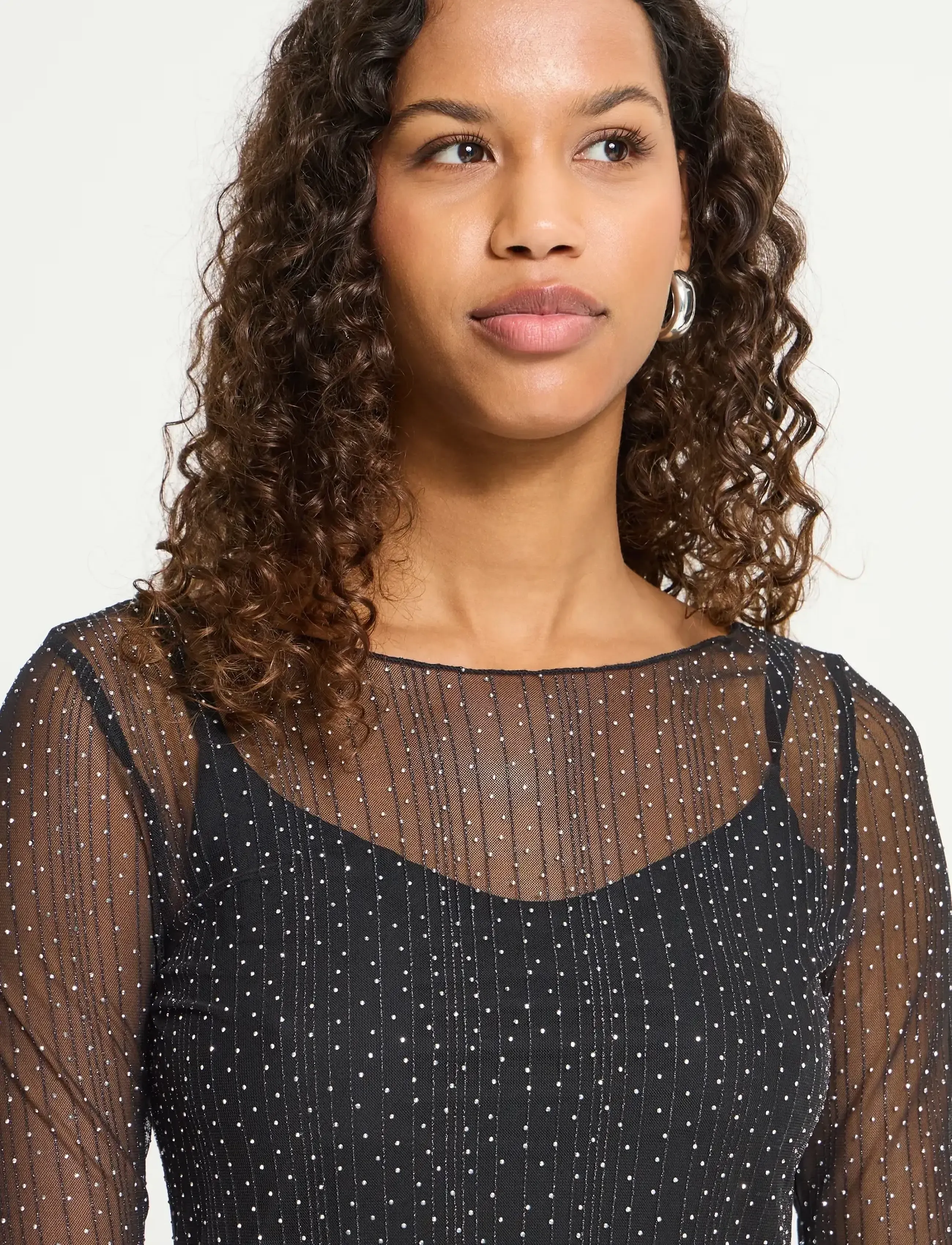 ICHI - IHNOVIOLA LS2 - långärmade toppar - black - 4