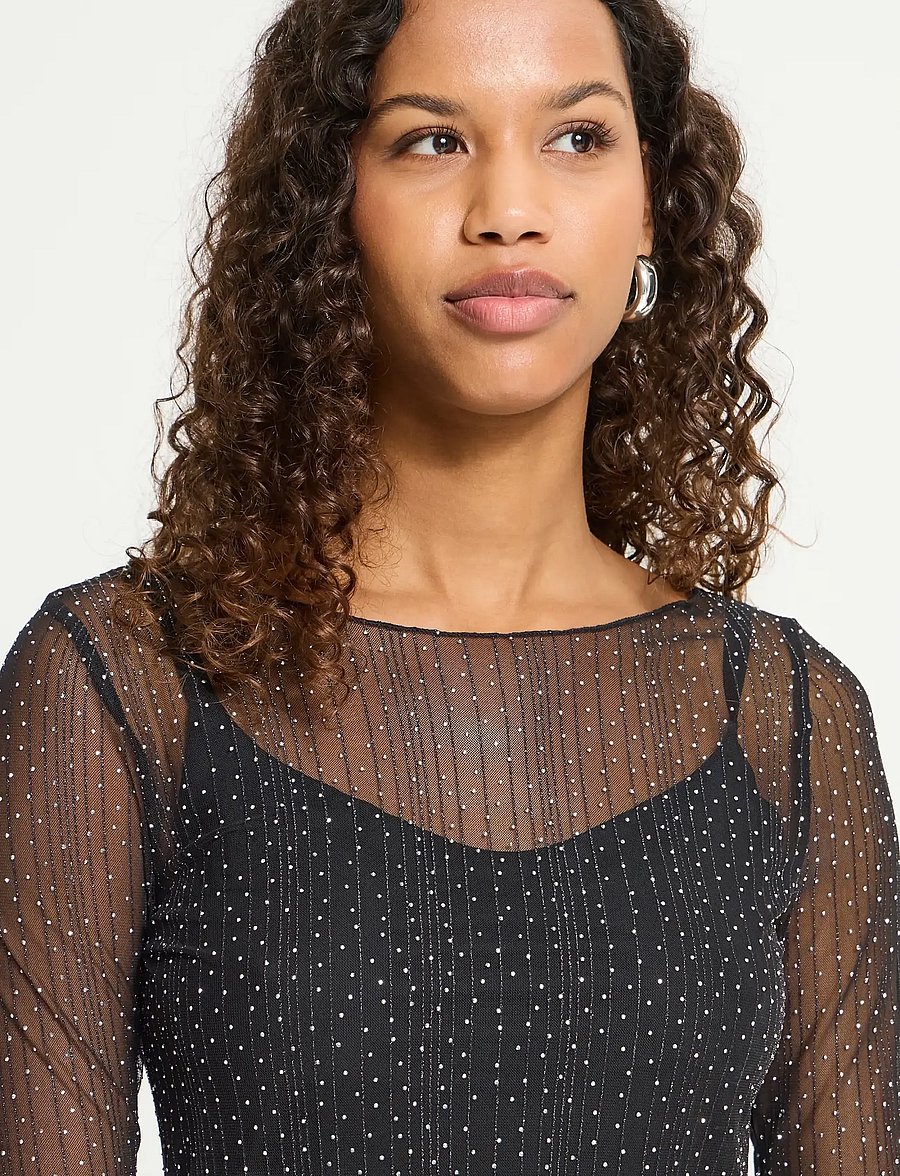 ICHI - IHNOVIOLA LS2 - långärmade toppar - black - 4