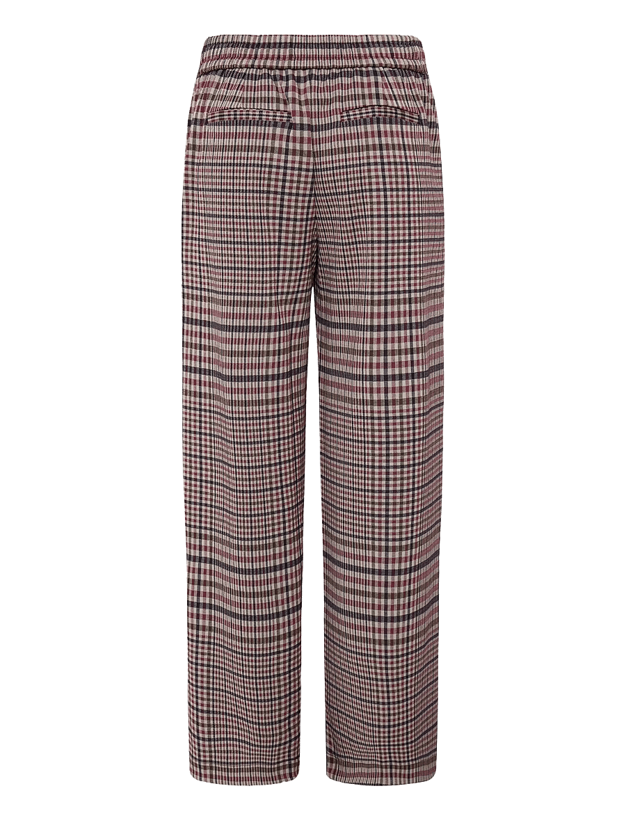 ICHI - IHKATE CHECKIT PA3 - straight leg trousers - big check - 2