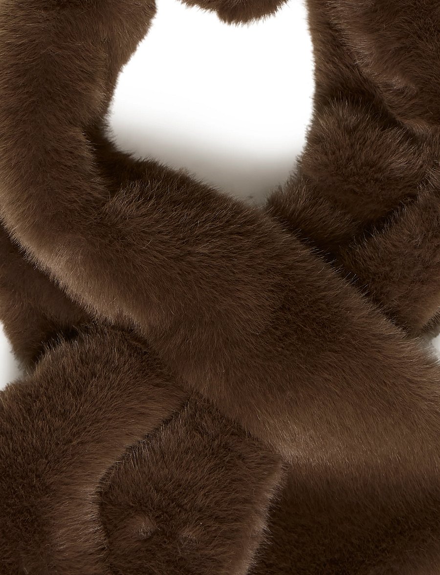 ICHI - IAEBNA SC - winterschals - coffee bean - 2