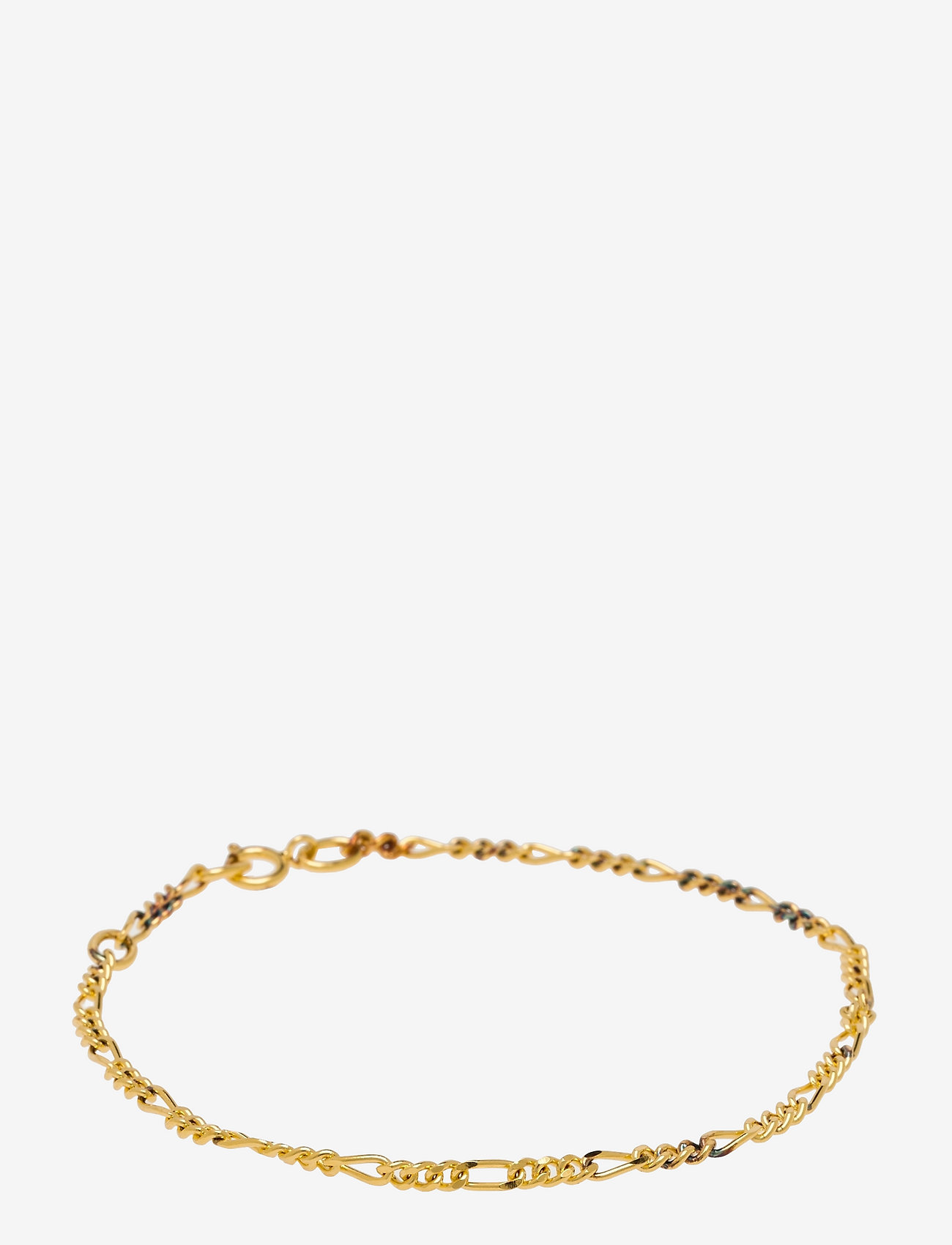 ID Fine Jewelry - Figaro Chain Bracelet - Gold - gold - 1