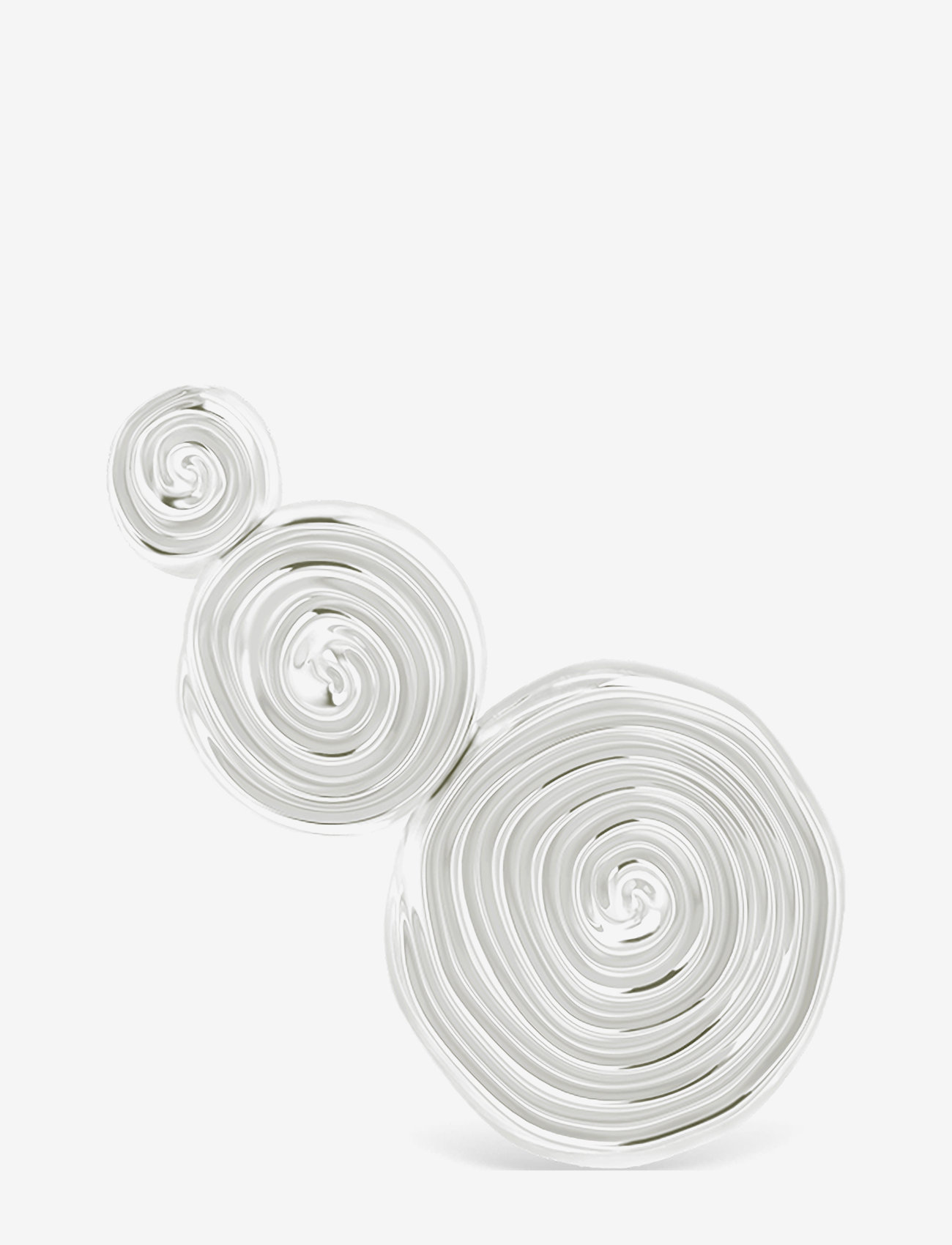 ID Fine Jewelry - Coil Triple Earstud - silver - 0