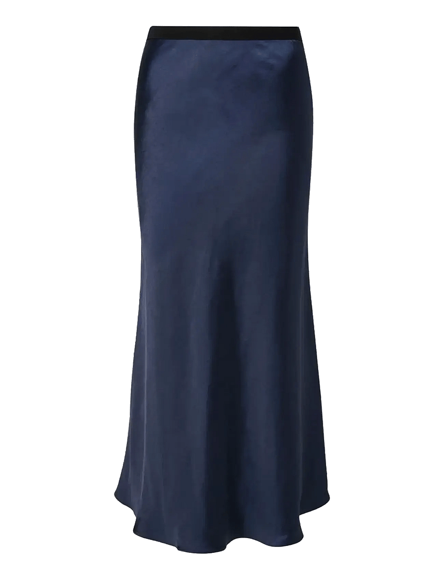 Ida Sjöstedt - CAT SKIRT - satinnederdele - midnight - 1