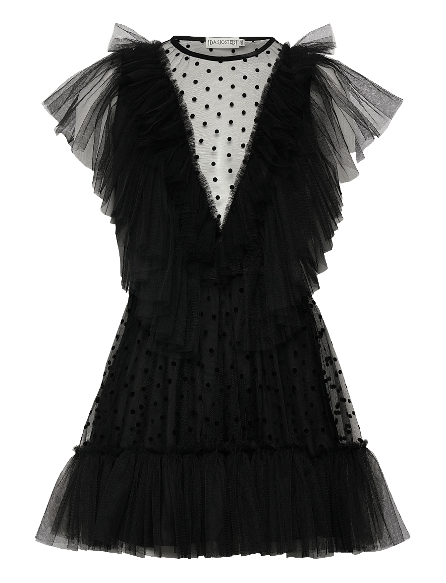 Ida Sjöstedt - ISTNATHALIE DRESS - festkjoler - black - 1