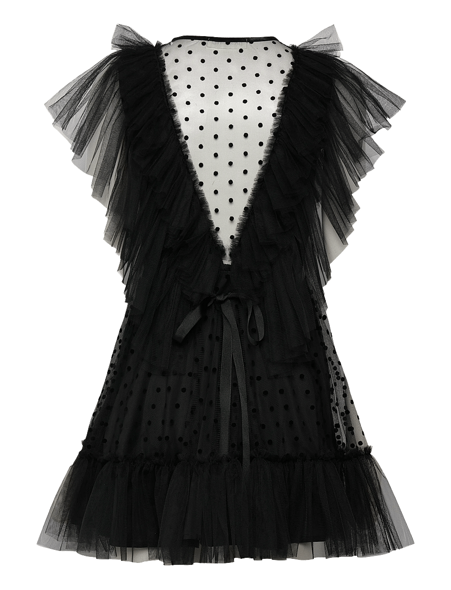 Ida Sjöstedt - ISTNATHALIE DRESS - festkjoler - black - 2
