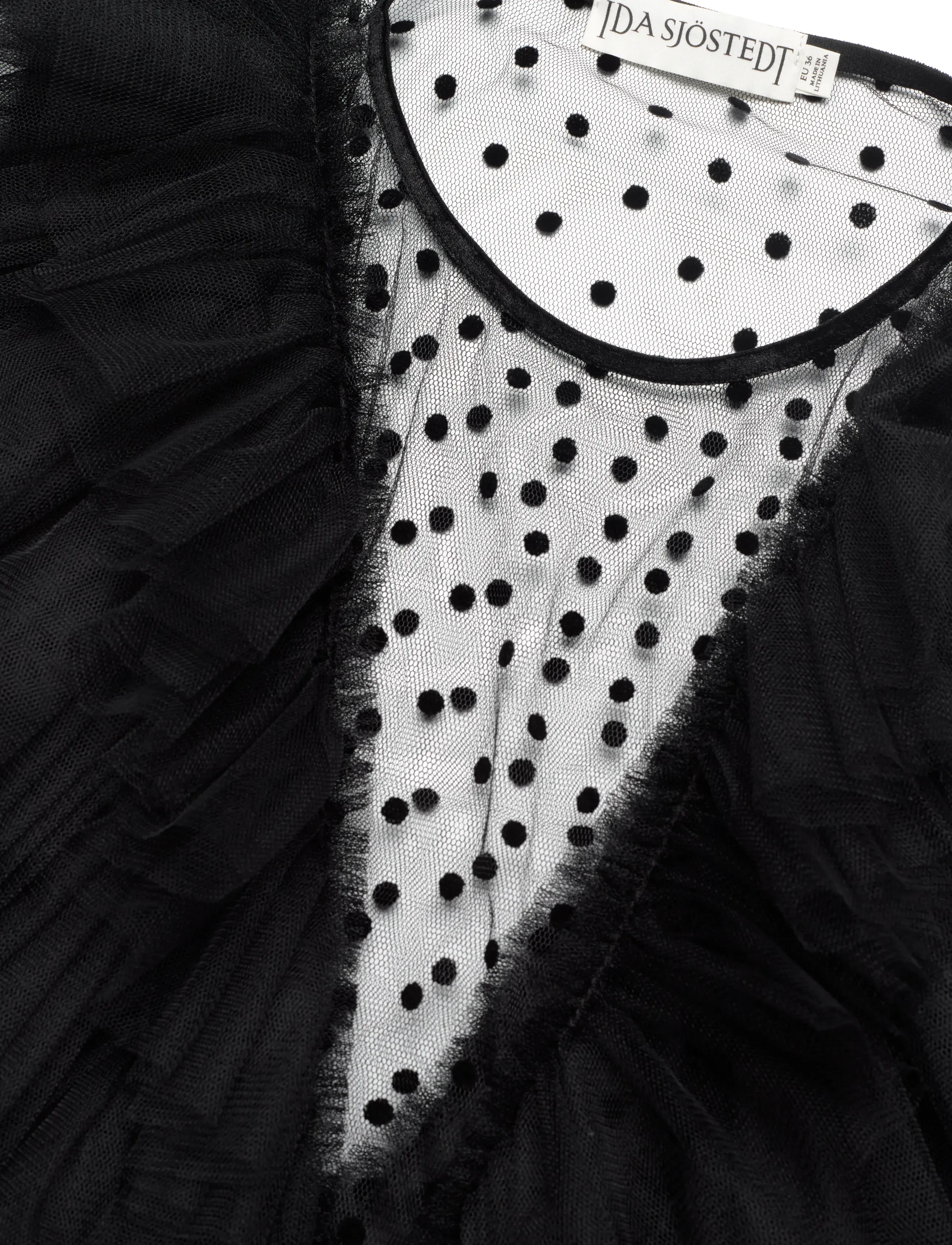 Ida Sjöstedt - ISTNATHALIE DRESS - partíkjólar - black - 3
