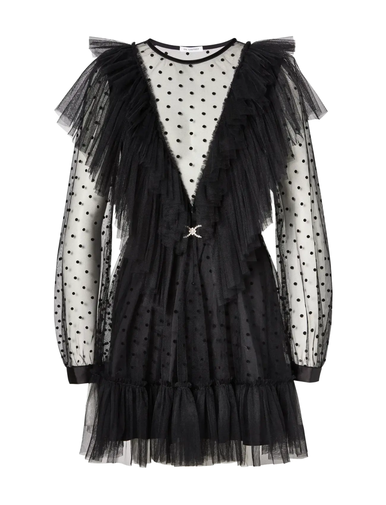 IDA SJÖSTEDT Paige Kleid Schwarz - 46 - Damen