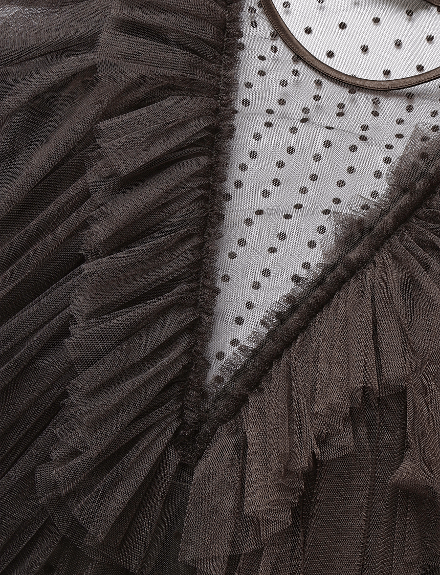 Ida Sjöstedt - PAIGE DRESS - pidulikud kleidid - dark brown - 3