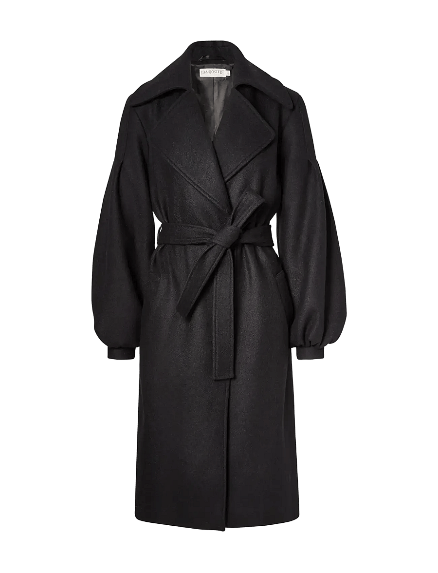 Ida Sjöstedt - COLETTE COAT - talvejoped - black - 1