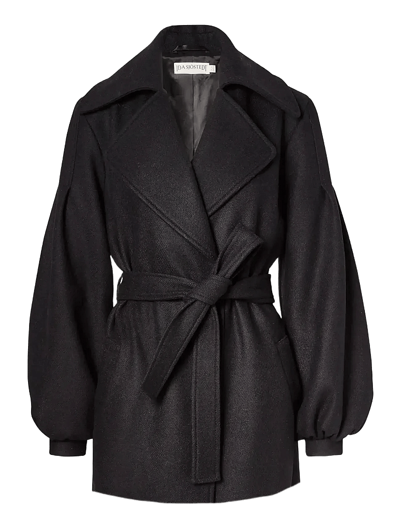 Ida Sjöstedt - VINNIE WOOL JACKET - villased jakid - black - 1